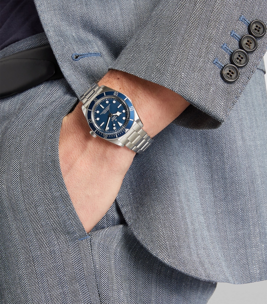 Black Bay 58 Stainless Steel Watch 39mm BLUE Image 4