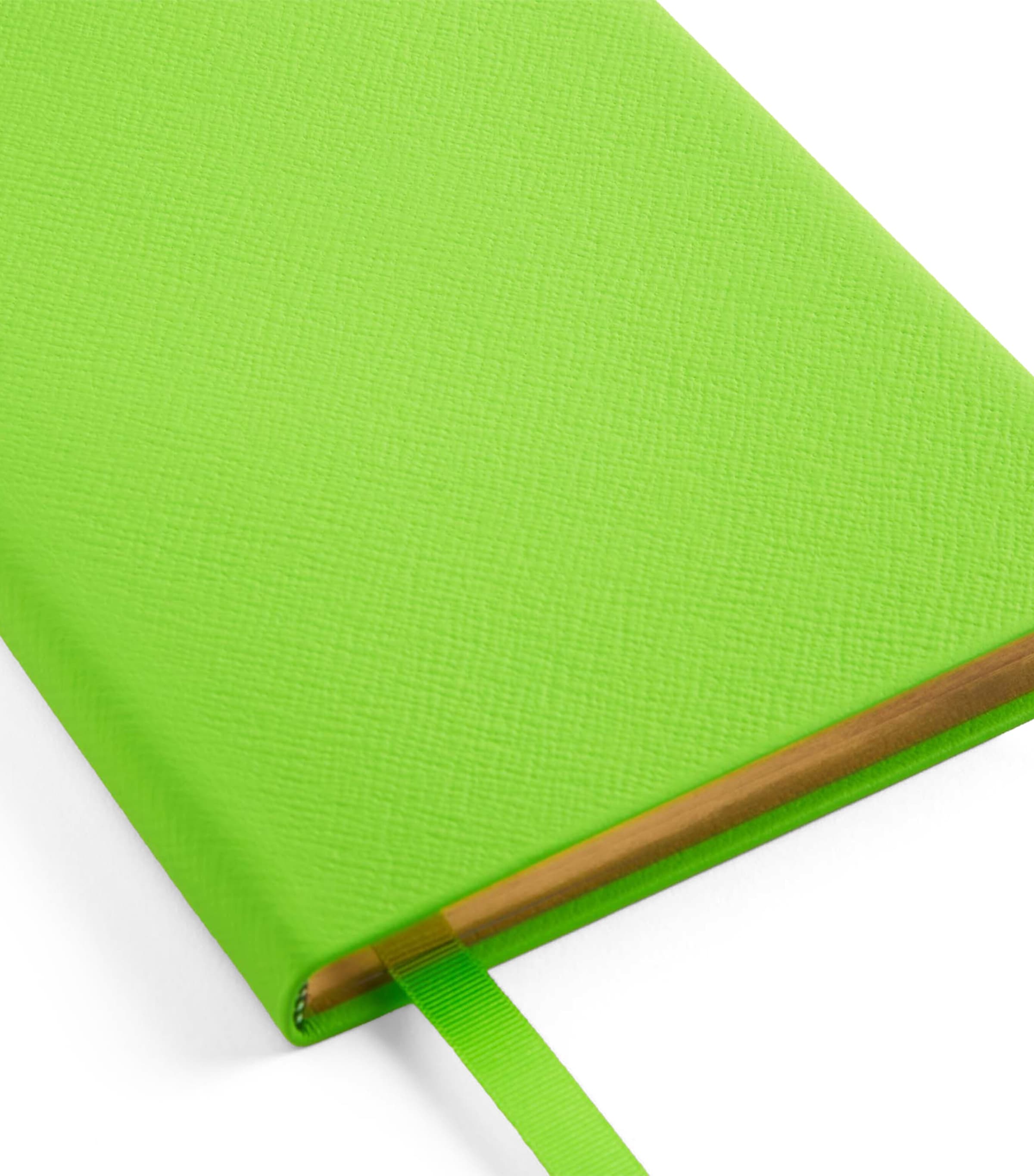 Leather Soho Notebook APPLE GREEN Image 2