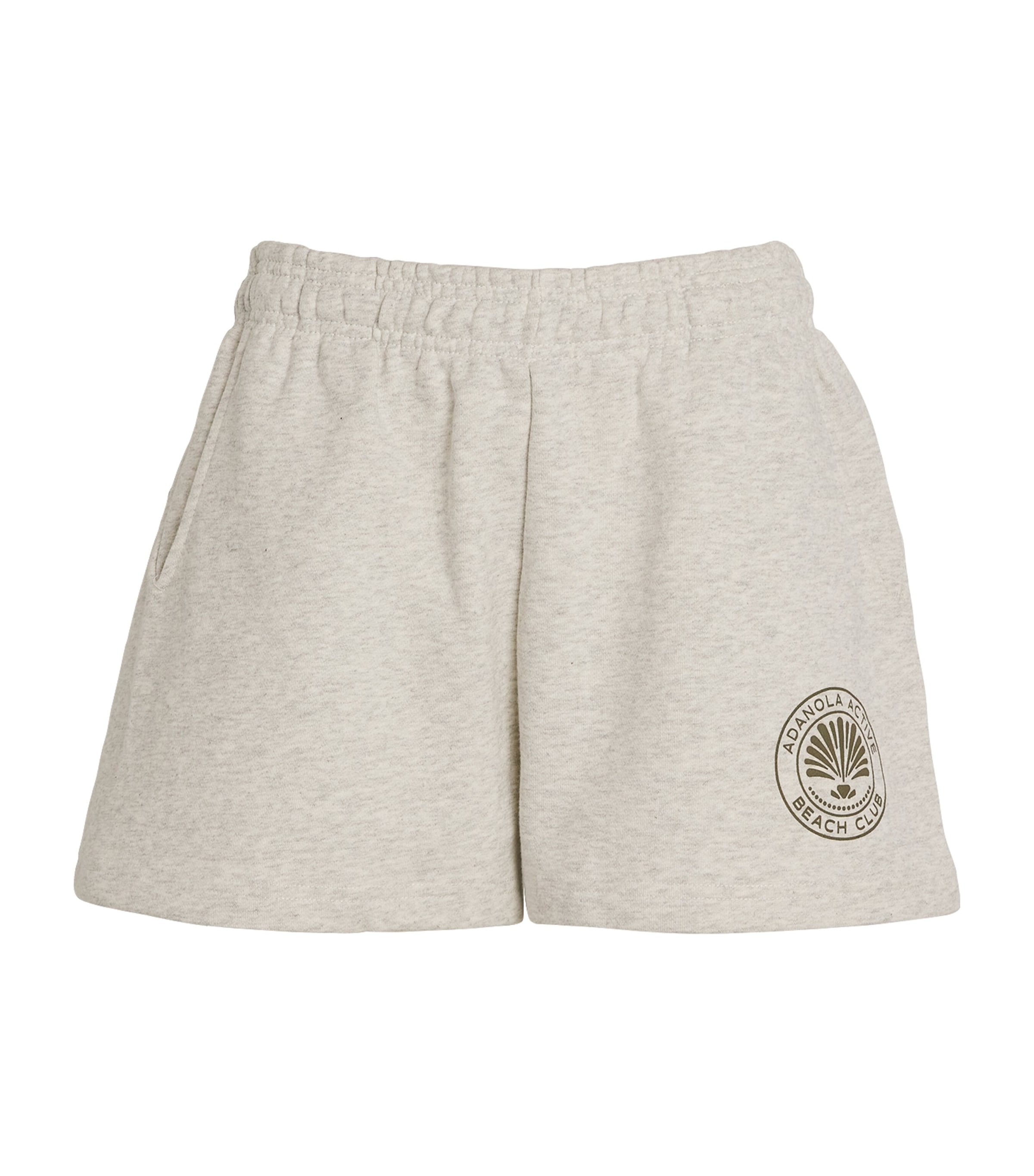 Shop Adanola Jersey Vacation Shorts In Grey