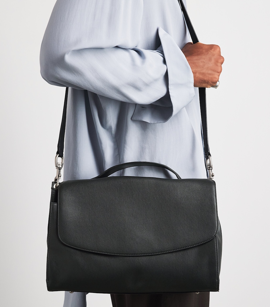 System Leather Cross-Body Bag Black Image 2