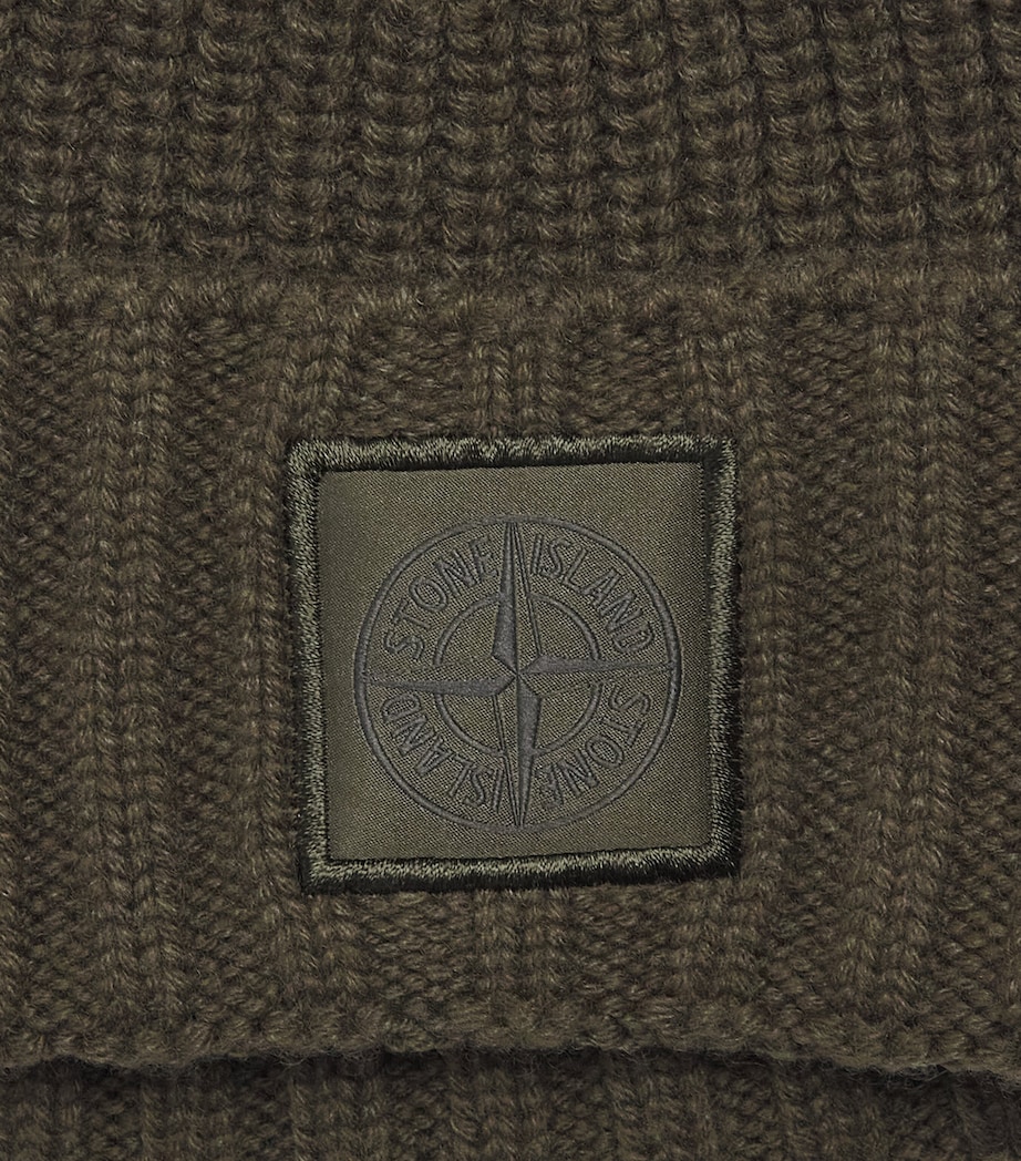 Stone Island GHOST PIECE Cashmere Beanie Image 4