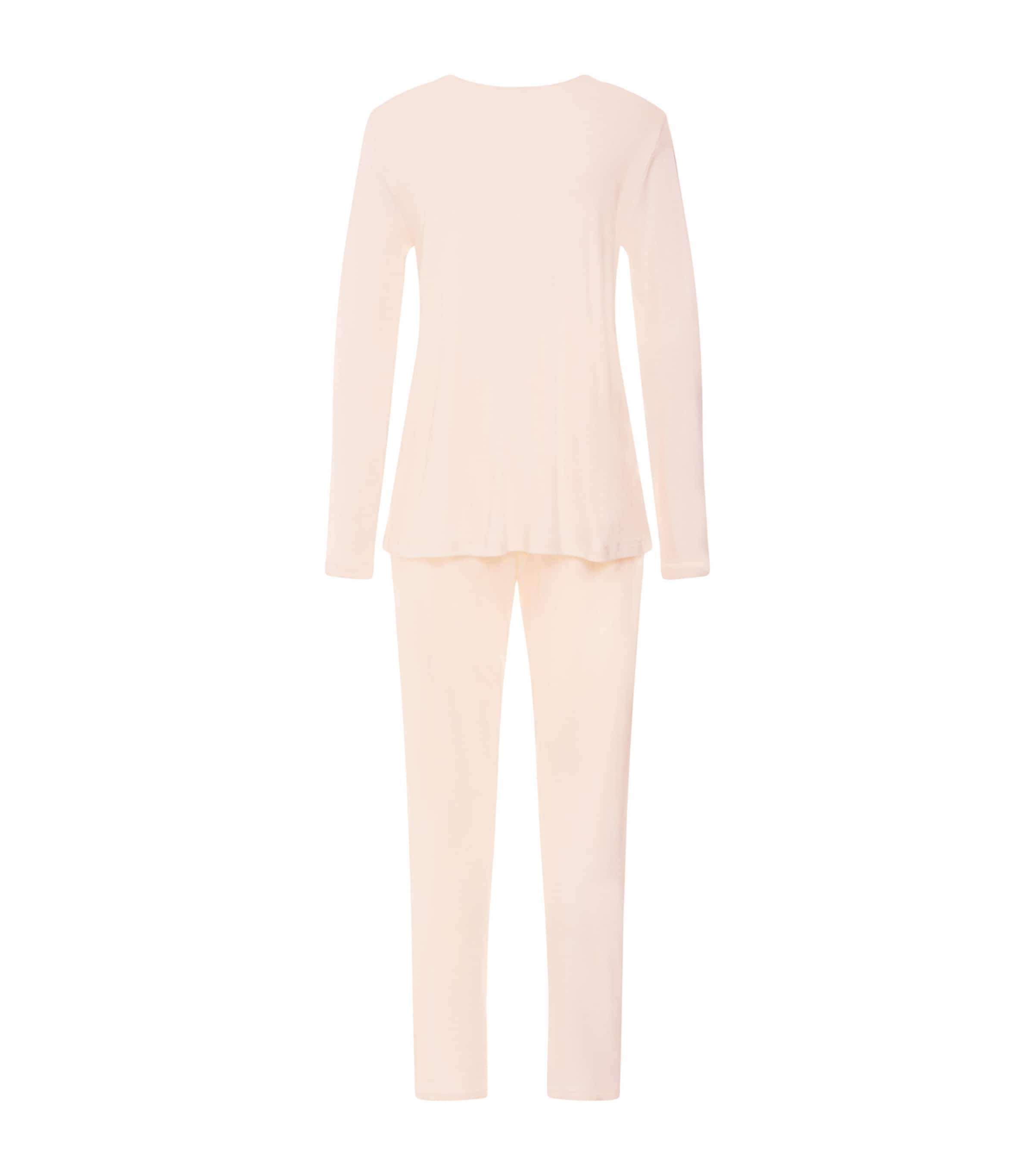 Hanro Womens Tyra Pyjama Set  Creamy Glass Image 3