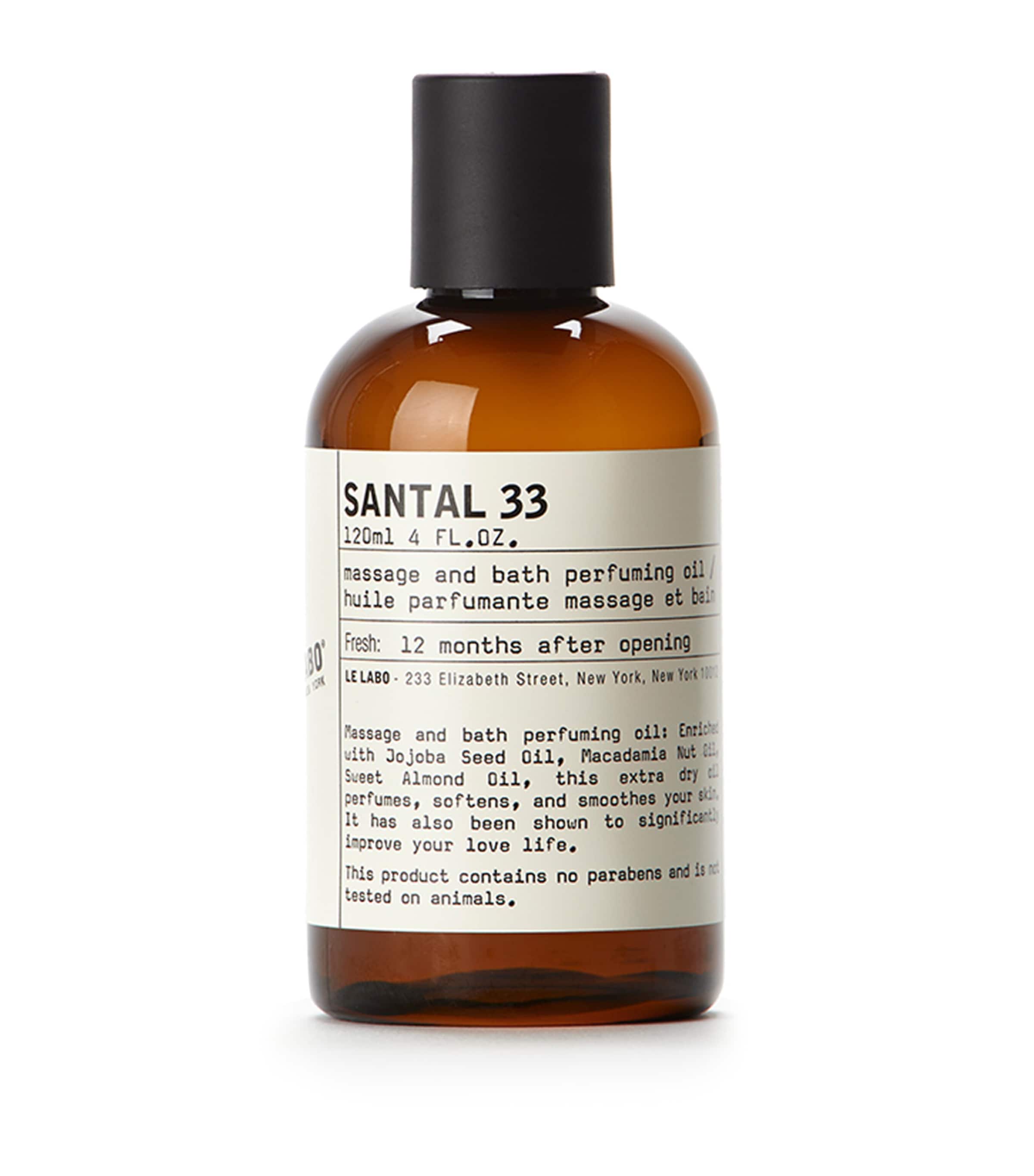 Le Labo Santal 33 Bath and Body Oil (120ml) Image 1