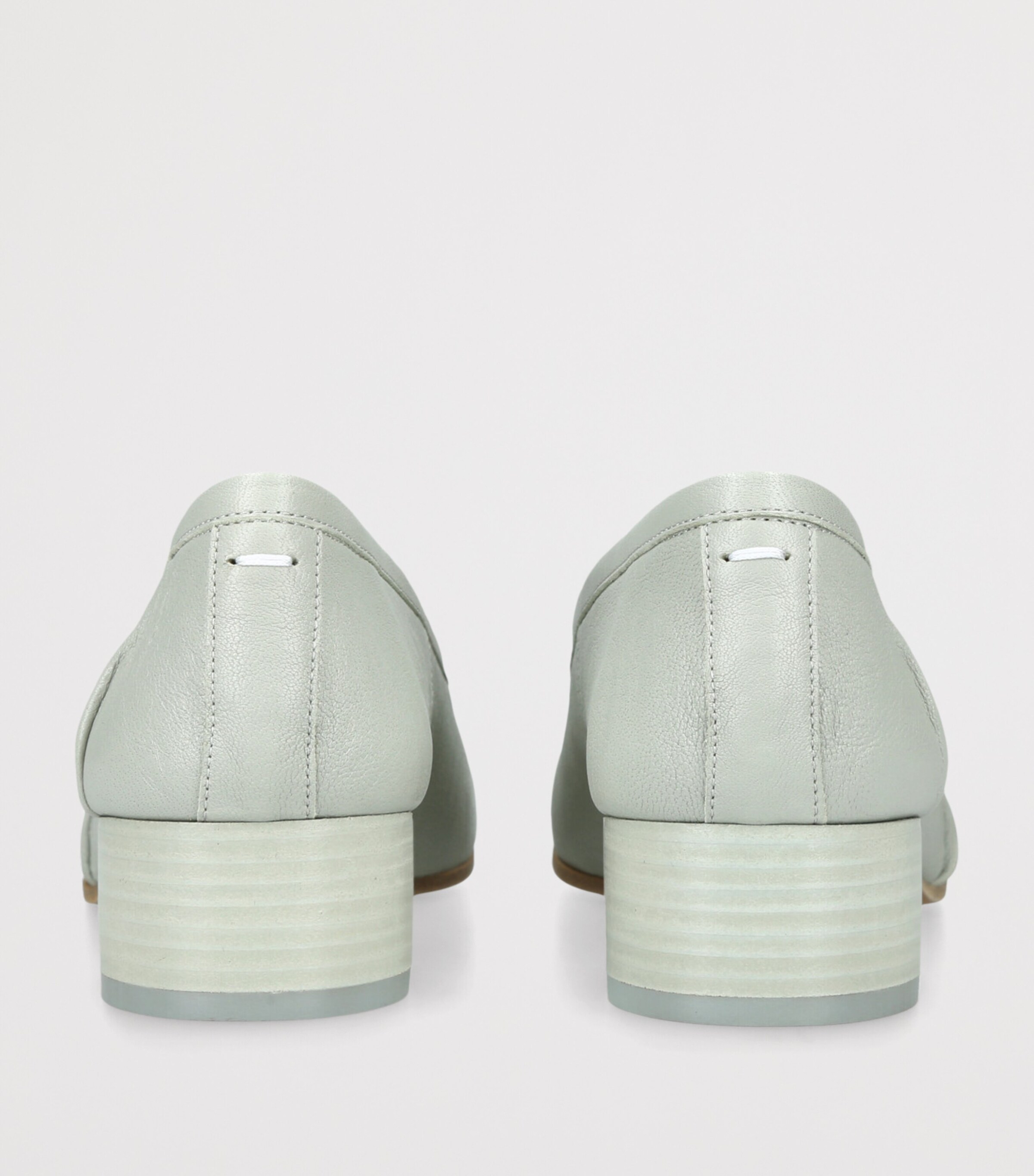 Maison Margiela Leather Tabi Ballerina Pumps 30 Bone Image 2