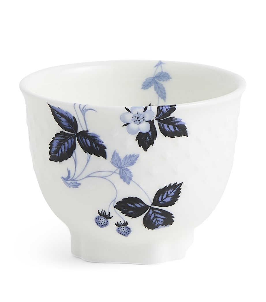 Wedgwood Wild Strawberry Inky Blue Tea Bowl (200ml) Blue Image 1
