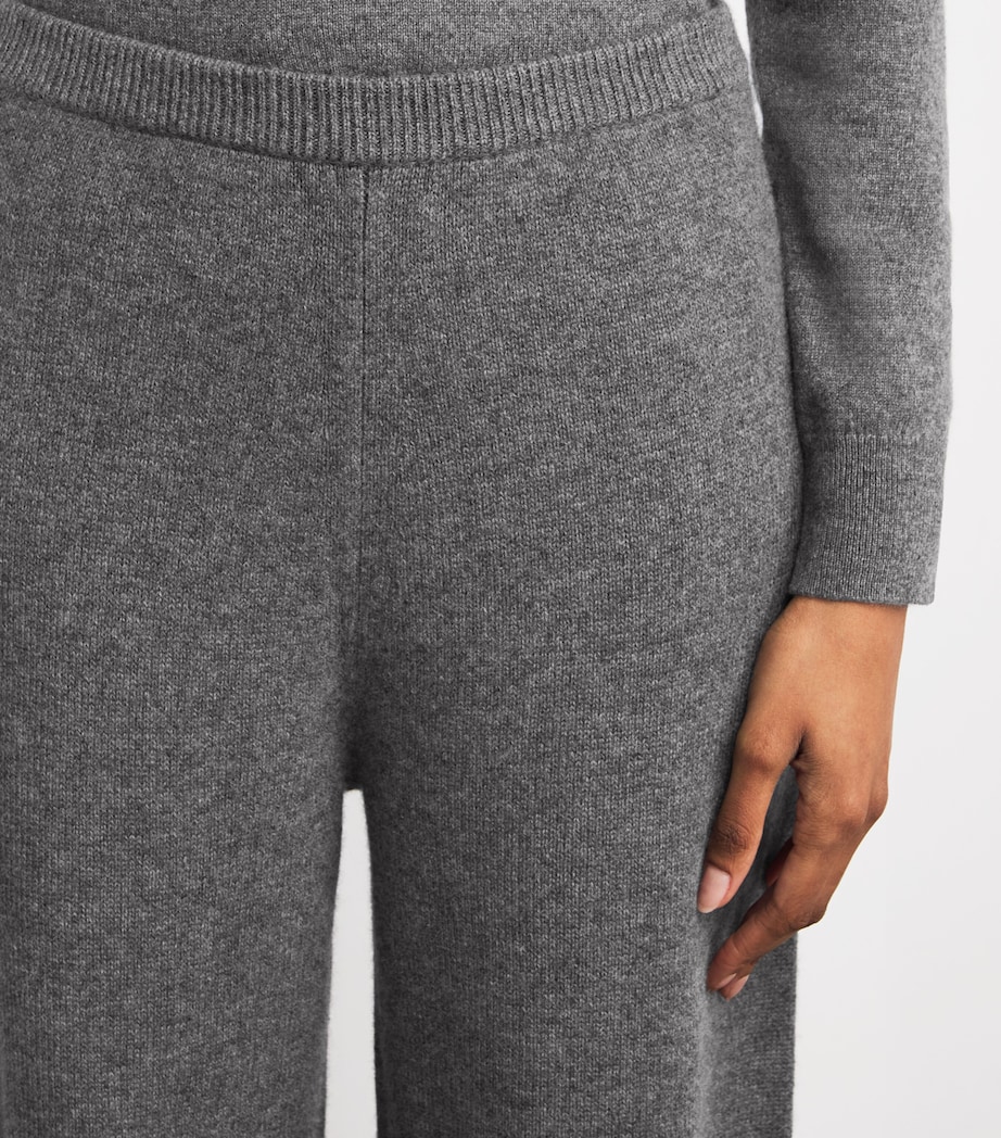Cashmere Cuffed Sweatpants QIP-LIGHT CHARCOAL Image 6