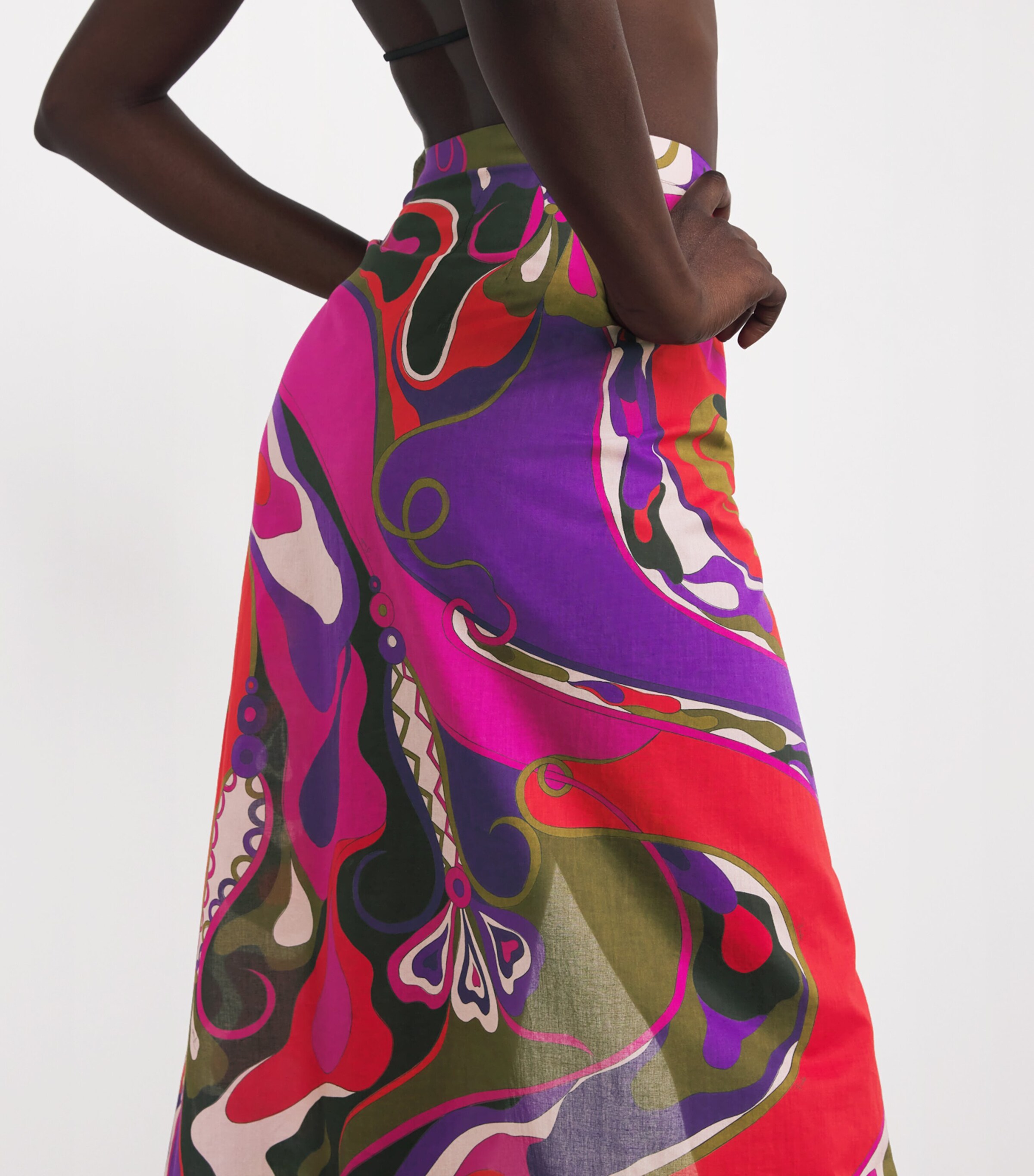 Cotton Tie-Side Pareo 017/MULTICOLOR Image 5