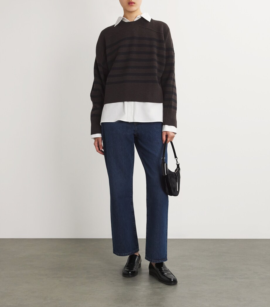 Wool-Blend Bridget Sweater DARK BROWN Image 2