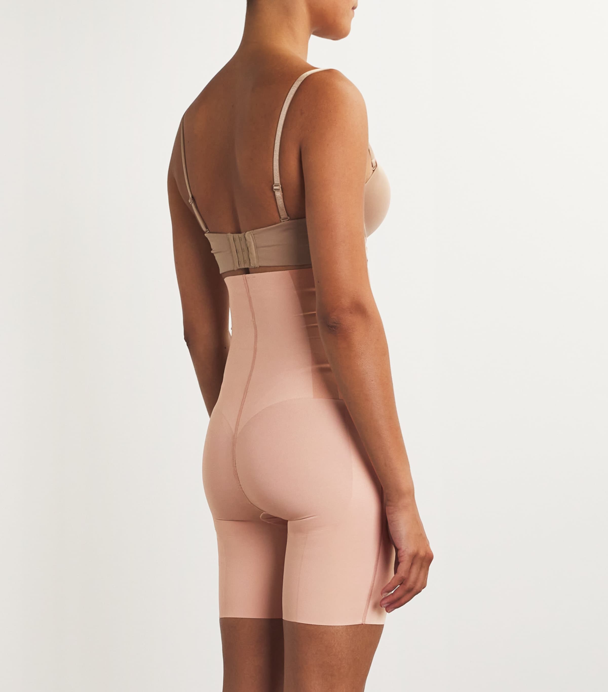 SPANXsupersculpt TotalContour High-Waisted Mid-Thigh Shorts NATURAL BRONZE Image 3