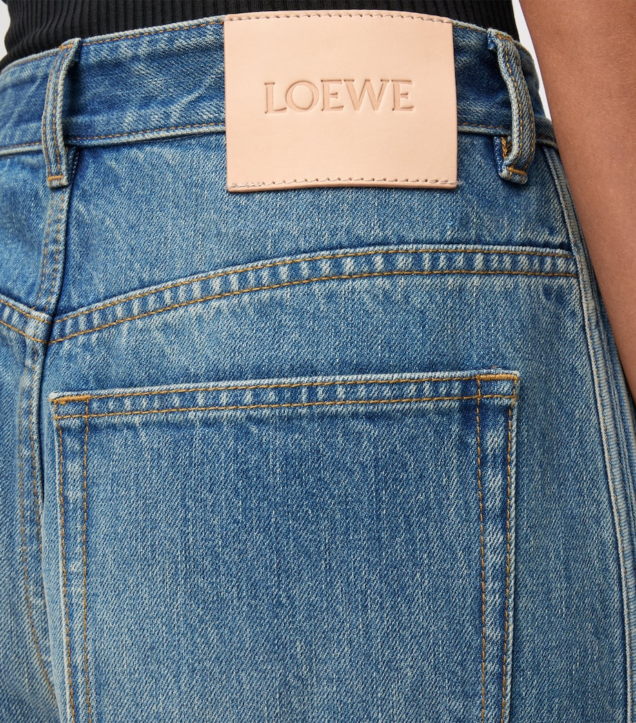 Mid-Rise Relaxed Jeans DENIM BLUE Image 5