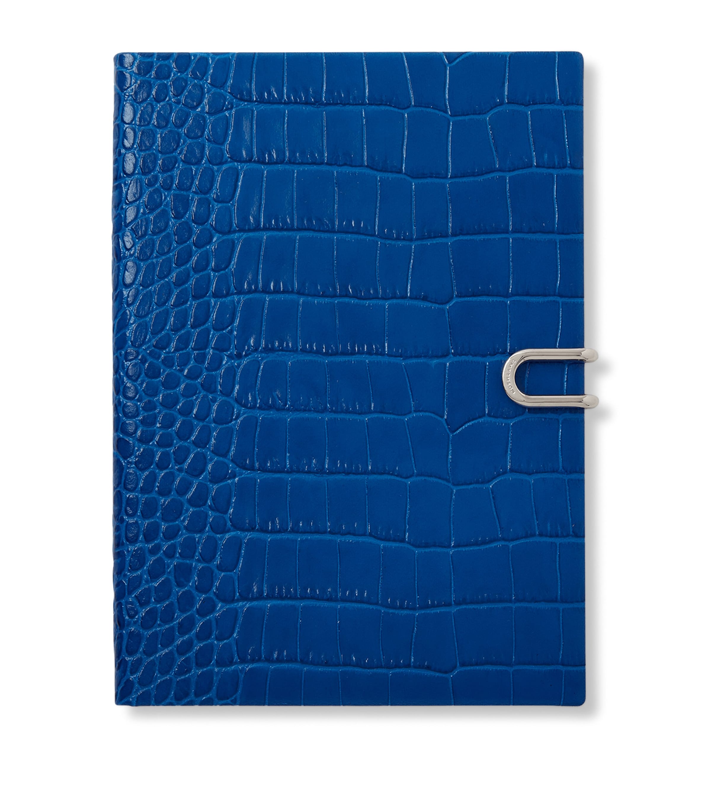 Smythson Leather Mara Soho A5 Mid-Year 2026 Diary Cerulean Image 1