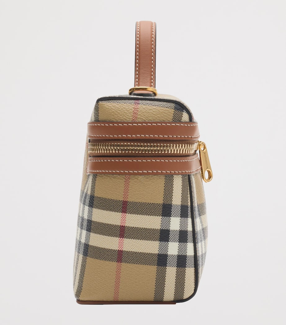 Check Vanity Crossbody Bag VNTG CHKBRIAR BROWN Image 4