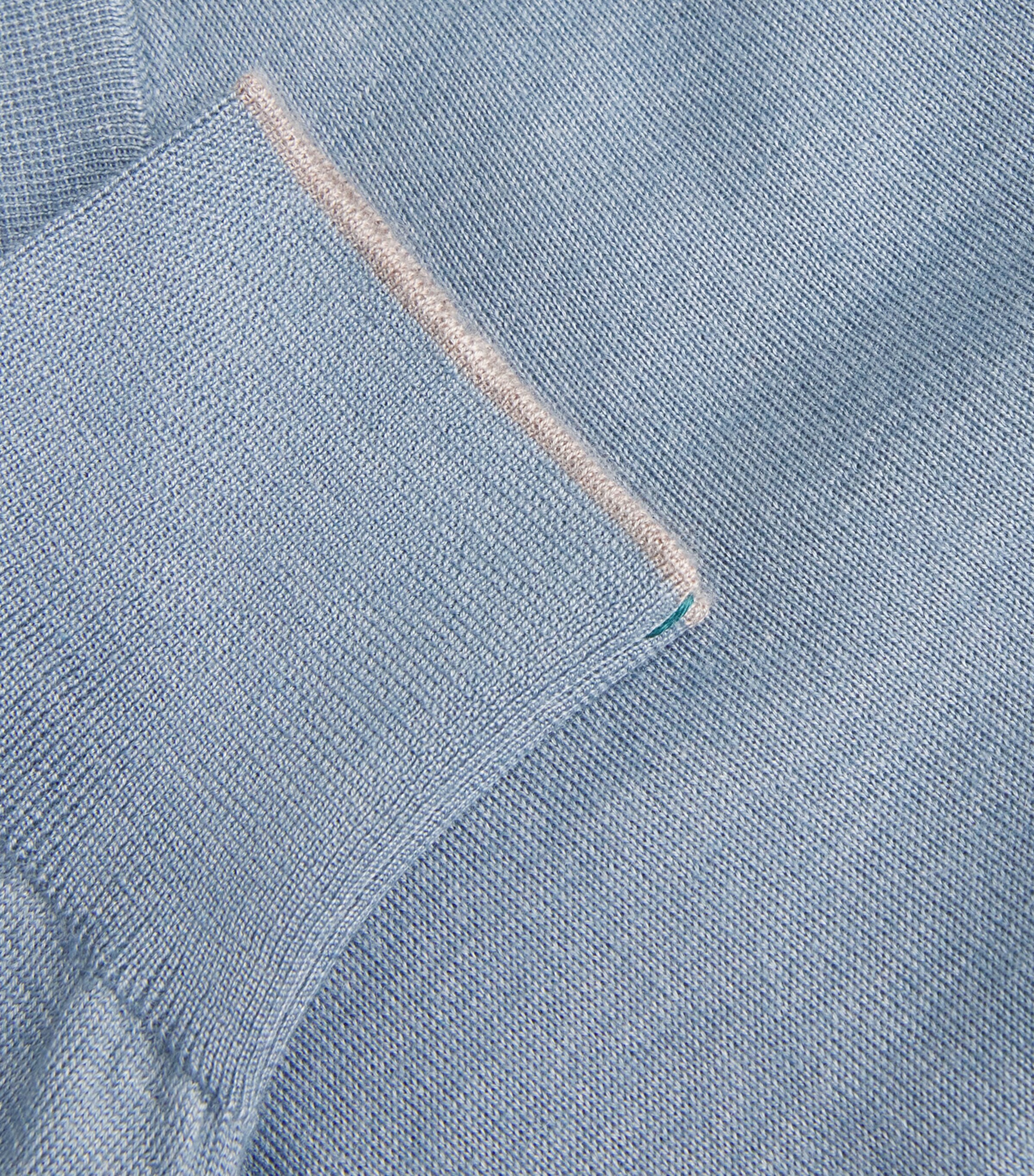 Fioroni Cashmere Mens Cashmere V-Neck Sweater Shark Image 5