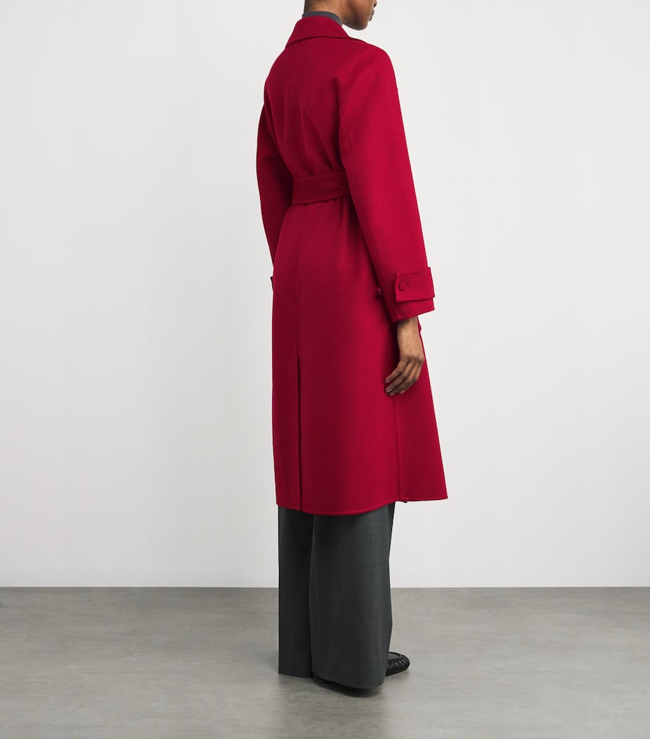 Wool-Cashmere Arline Coat RUBY Image 4