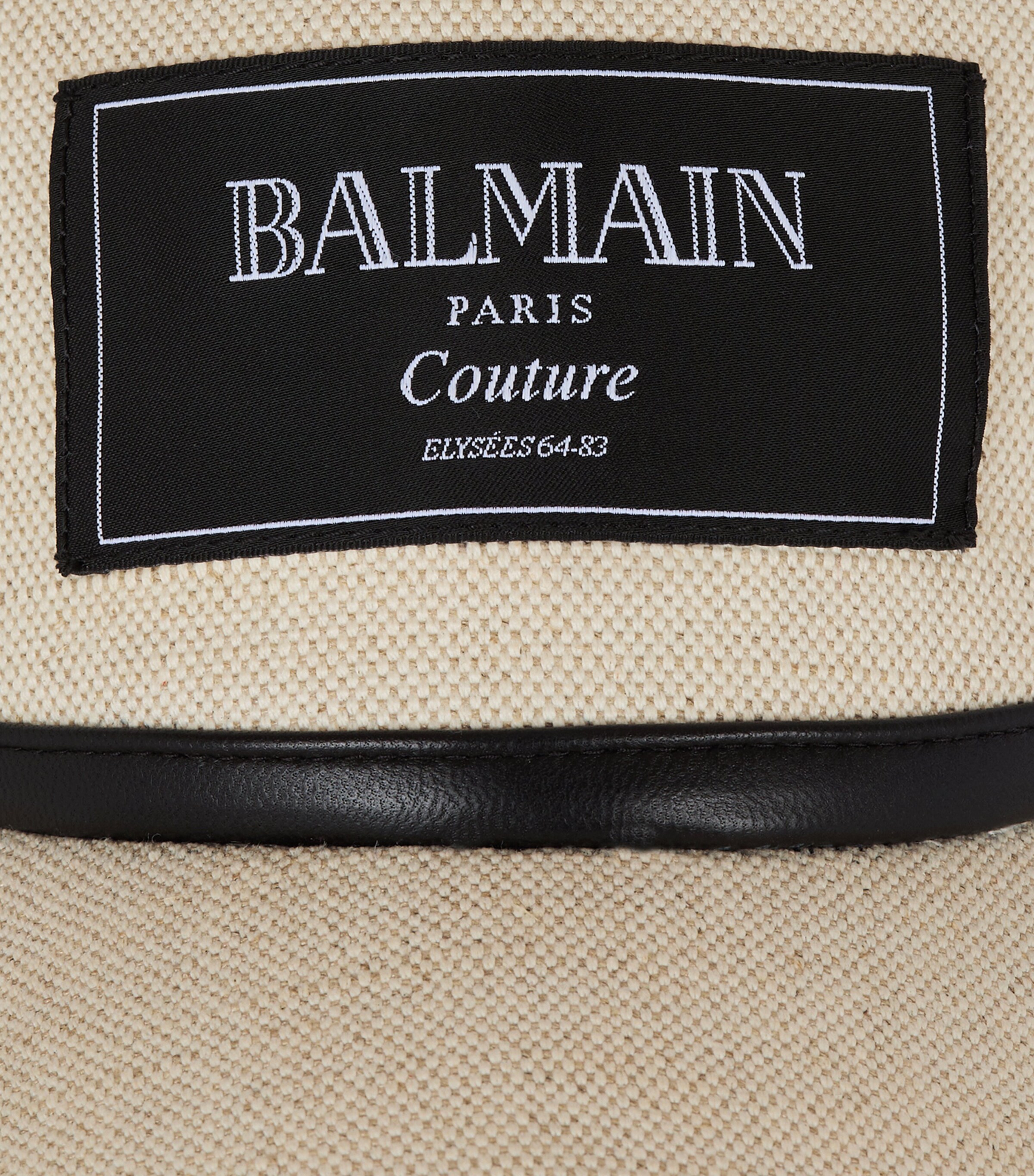 Canvas Couture Label Cap GBA BEIGE/NOIR Image 5