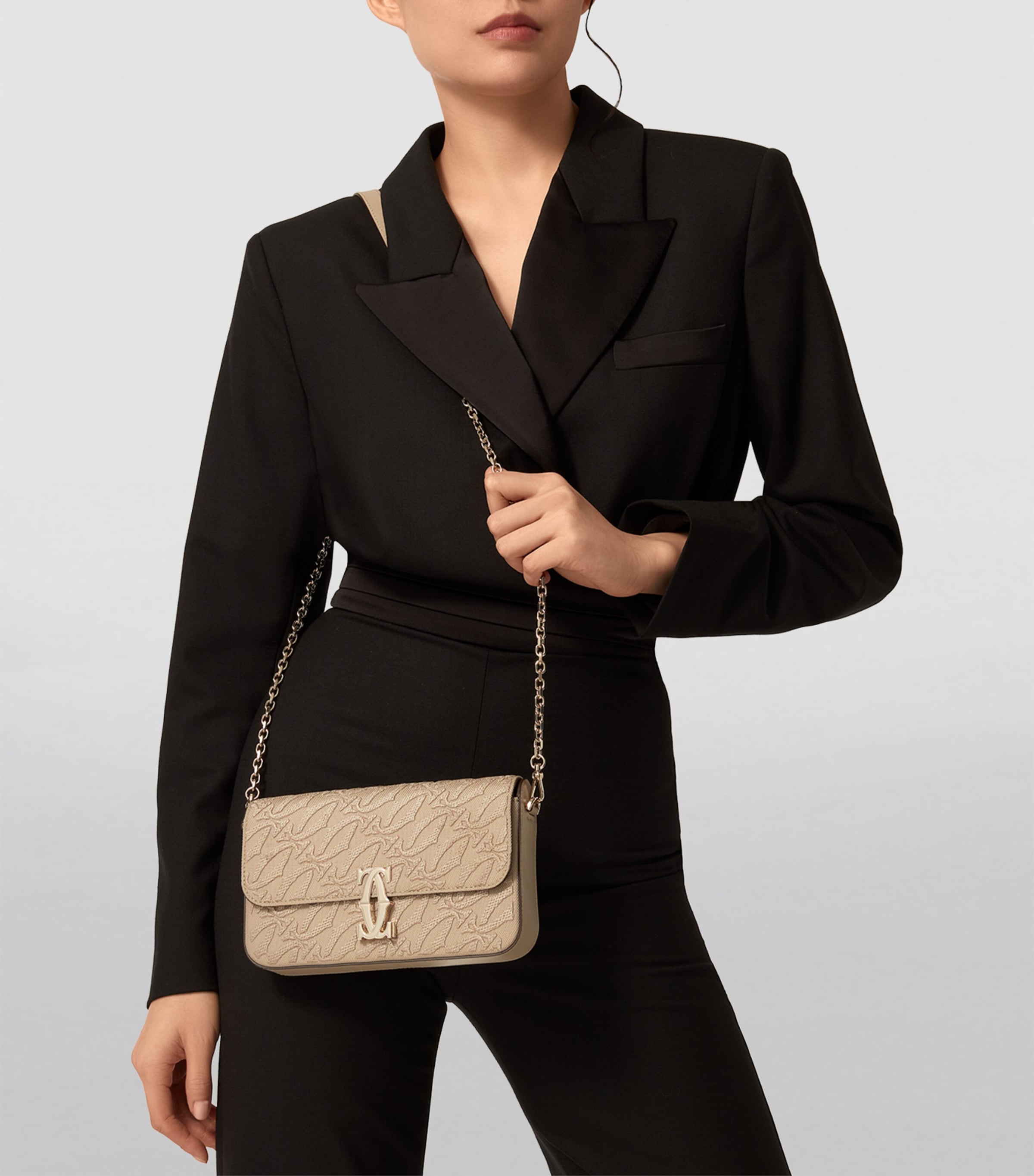 Mini C de Cartier Chain Bag BEIGE Image 3