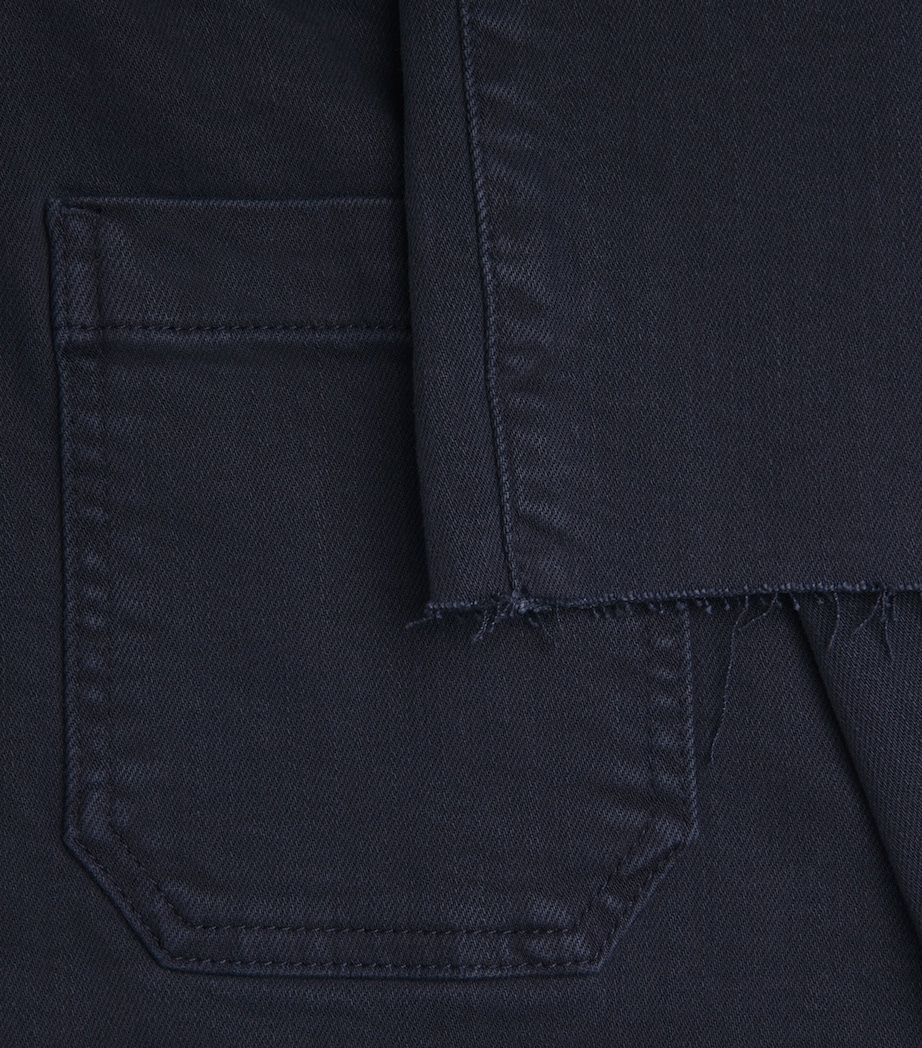 The Anchor Wide-Leg Jeans NAVY RAW FRAY Image 5