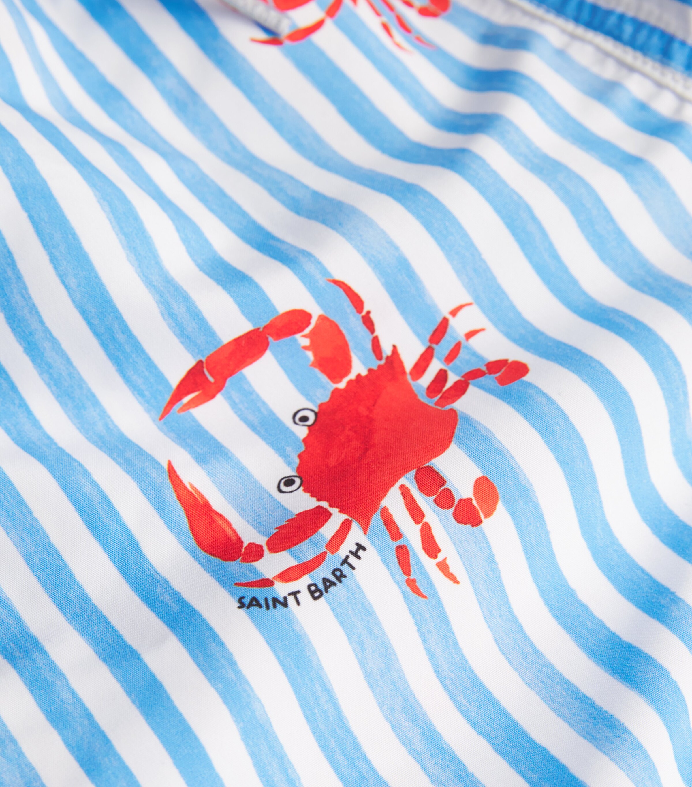 Mc2 Saint Barth Kids Antibacterial Crab Jean Swim Shorts (2-12 Years) Image 3