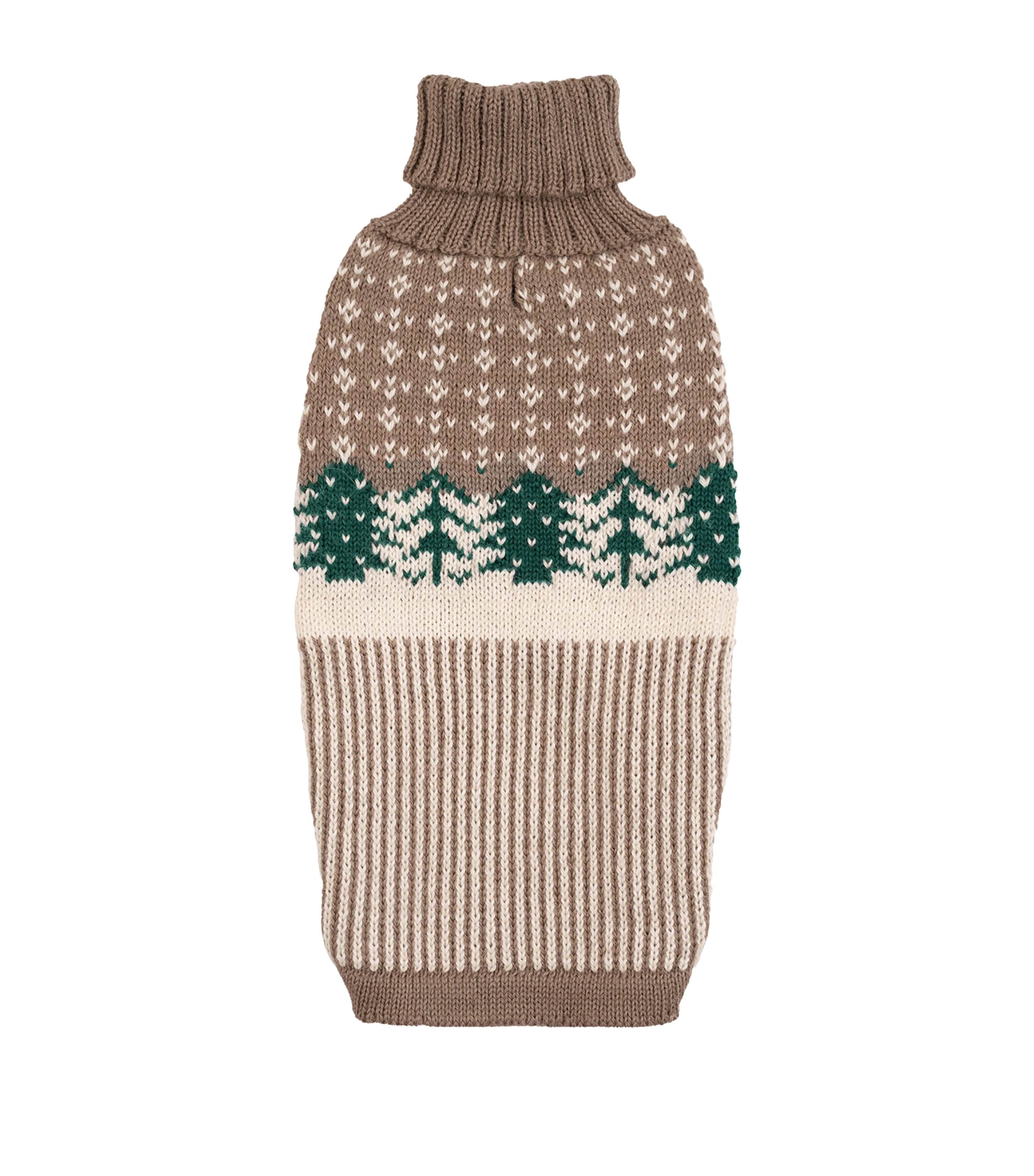 ALQO WASI Alpaca-Blend Frosted Grove Dog Sweater (Small) Frosted Grove Image 1