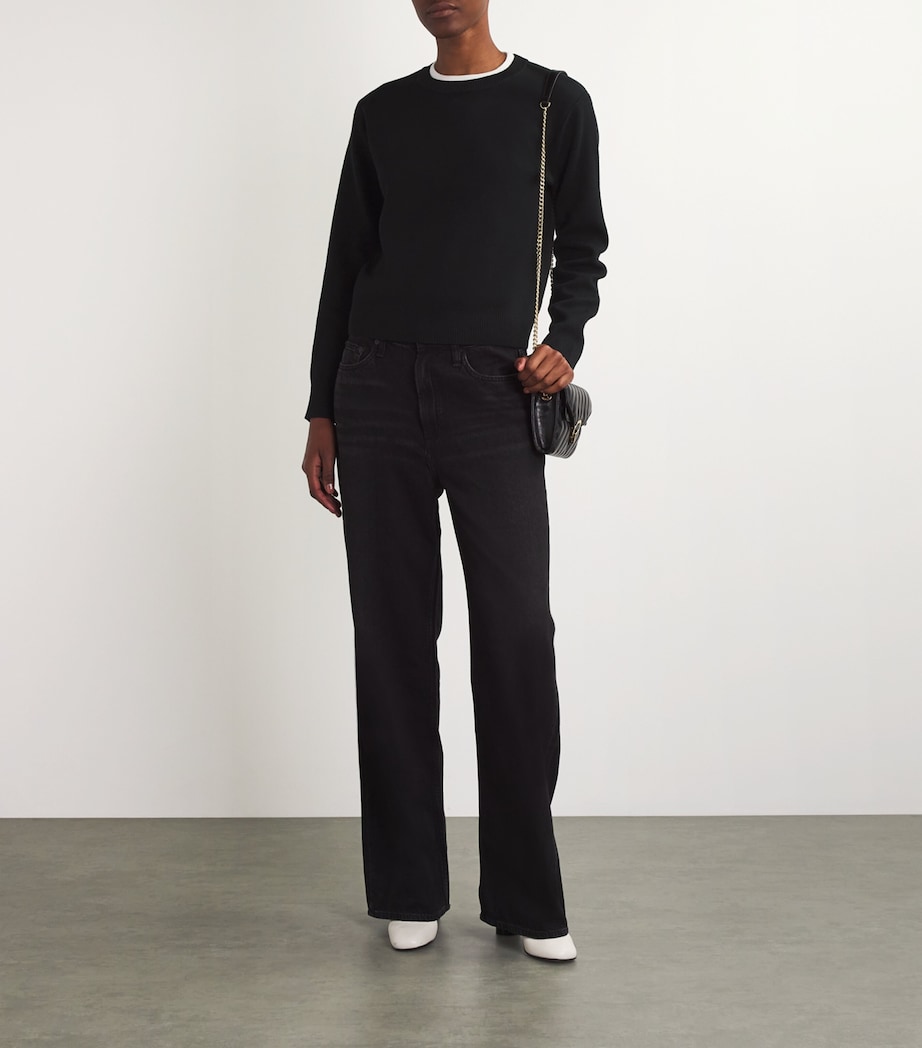 Wool-Blend Sweater BLACK Image 2