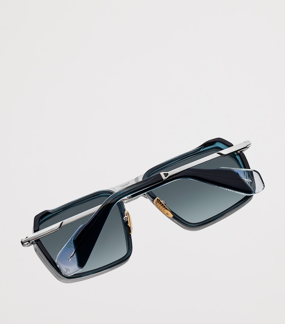 Jacques Marie Mage Metal GT-R Sunglasses Sterling Image 4