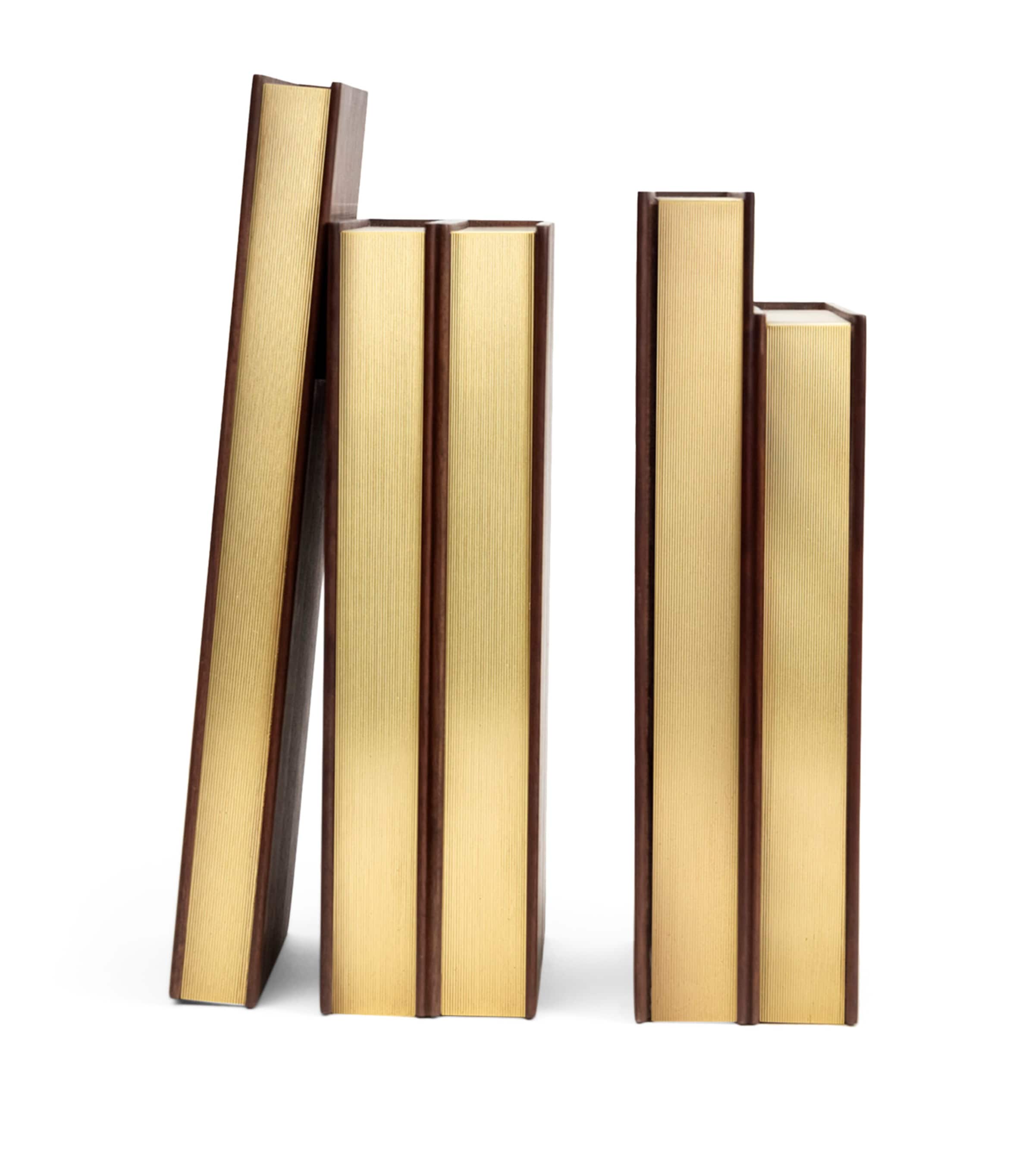 Library Bookends (Set of 2) BROWN Image 3