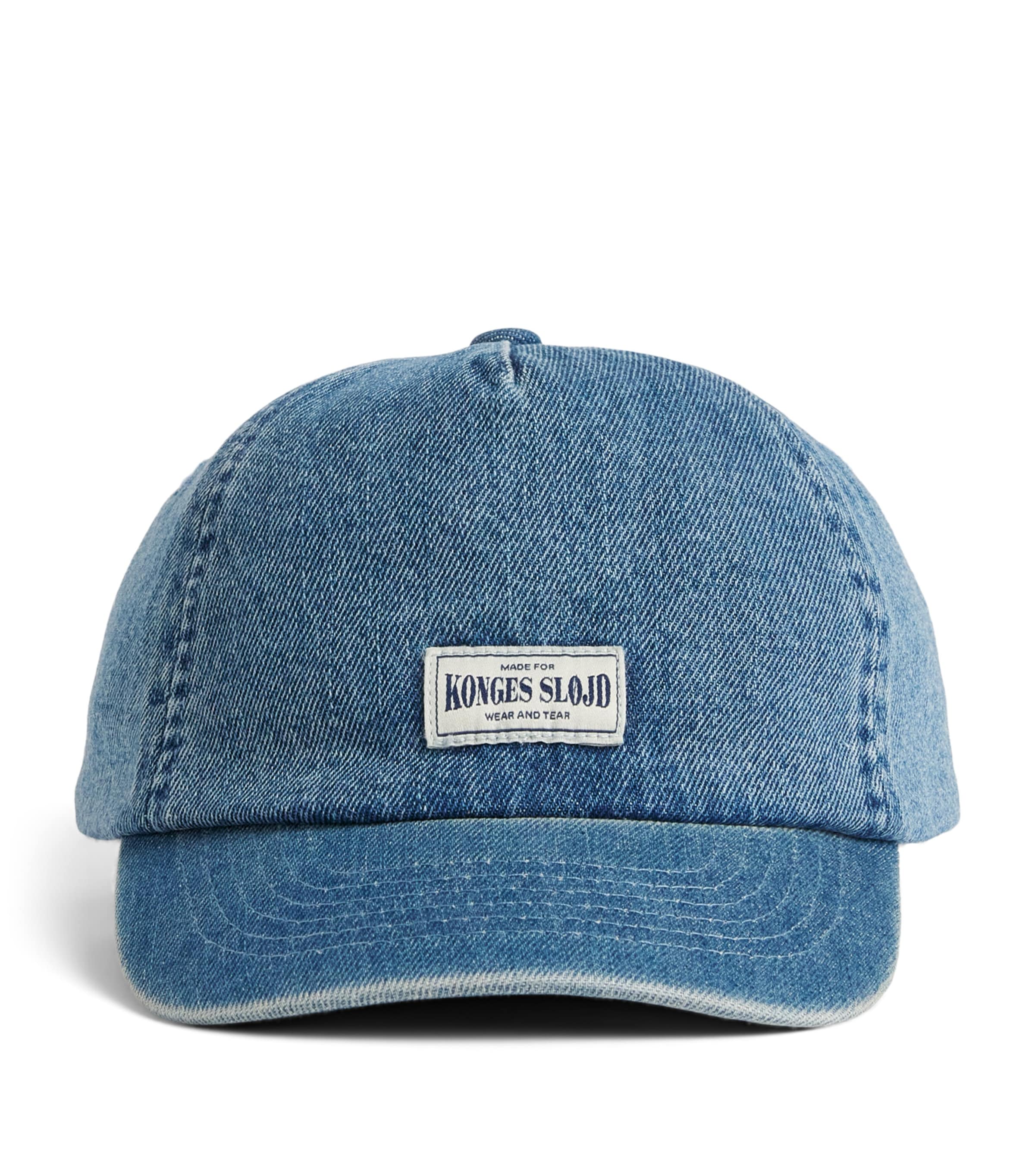 KONGES SLOJD Organic Cotton Denim Cap Denim Image 1