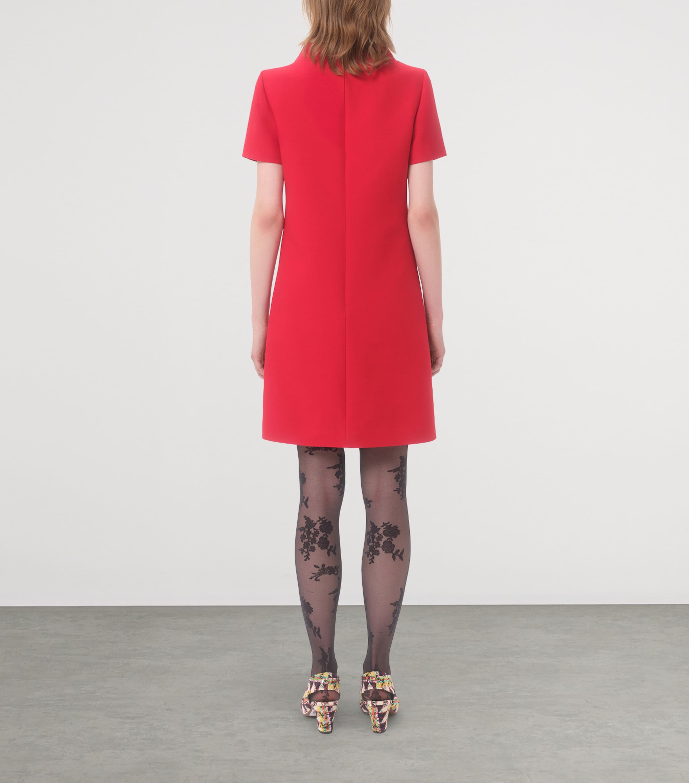 ワンピース VALENTINO VIRGIN WOOL MINI DRESS Valentino Wool-Silk Embellished Mini Dress | Harrods US