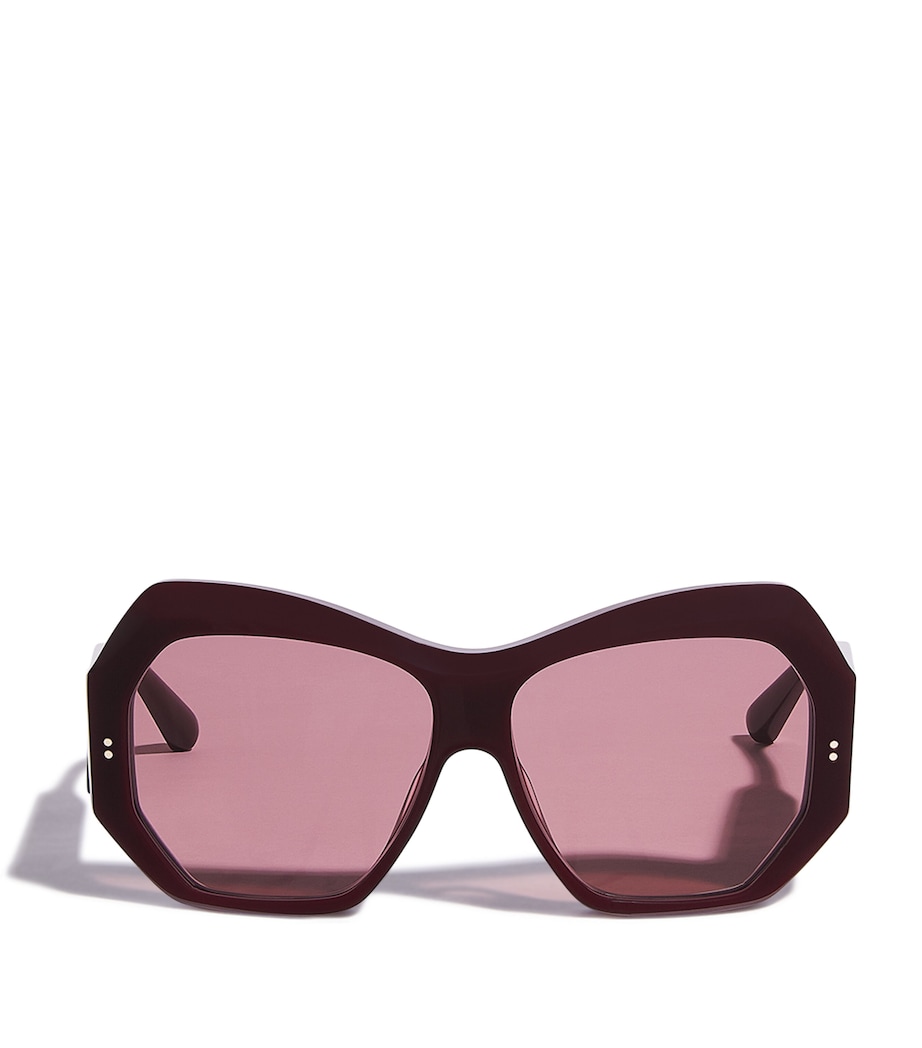 Joseph Butterfly Slima Sunglasses Plum Image 1