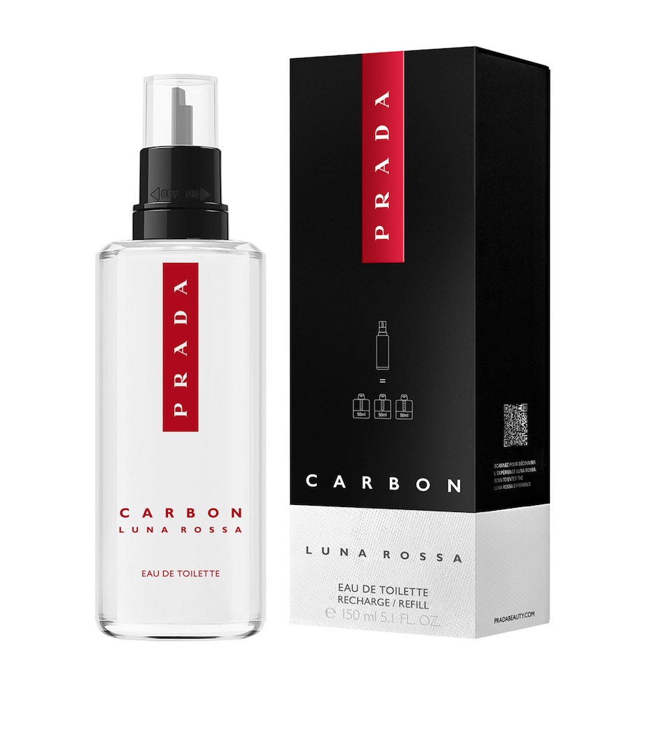 Luna Rossa Carbon Eau de Parfum (150ml) - Refill NO COLOUR Image 4