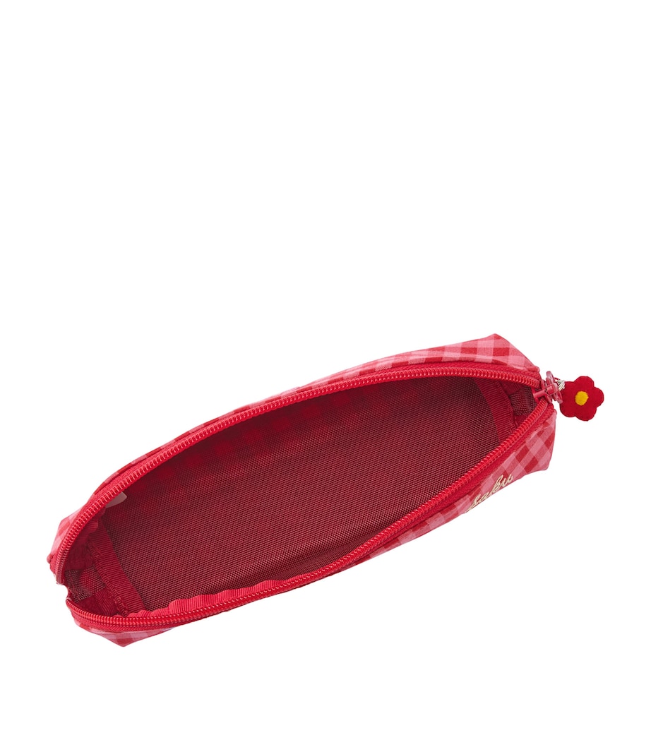 Miki House Cotton Check Pencil Case Image 3