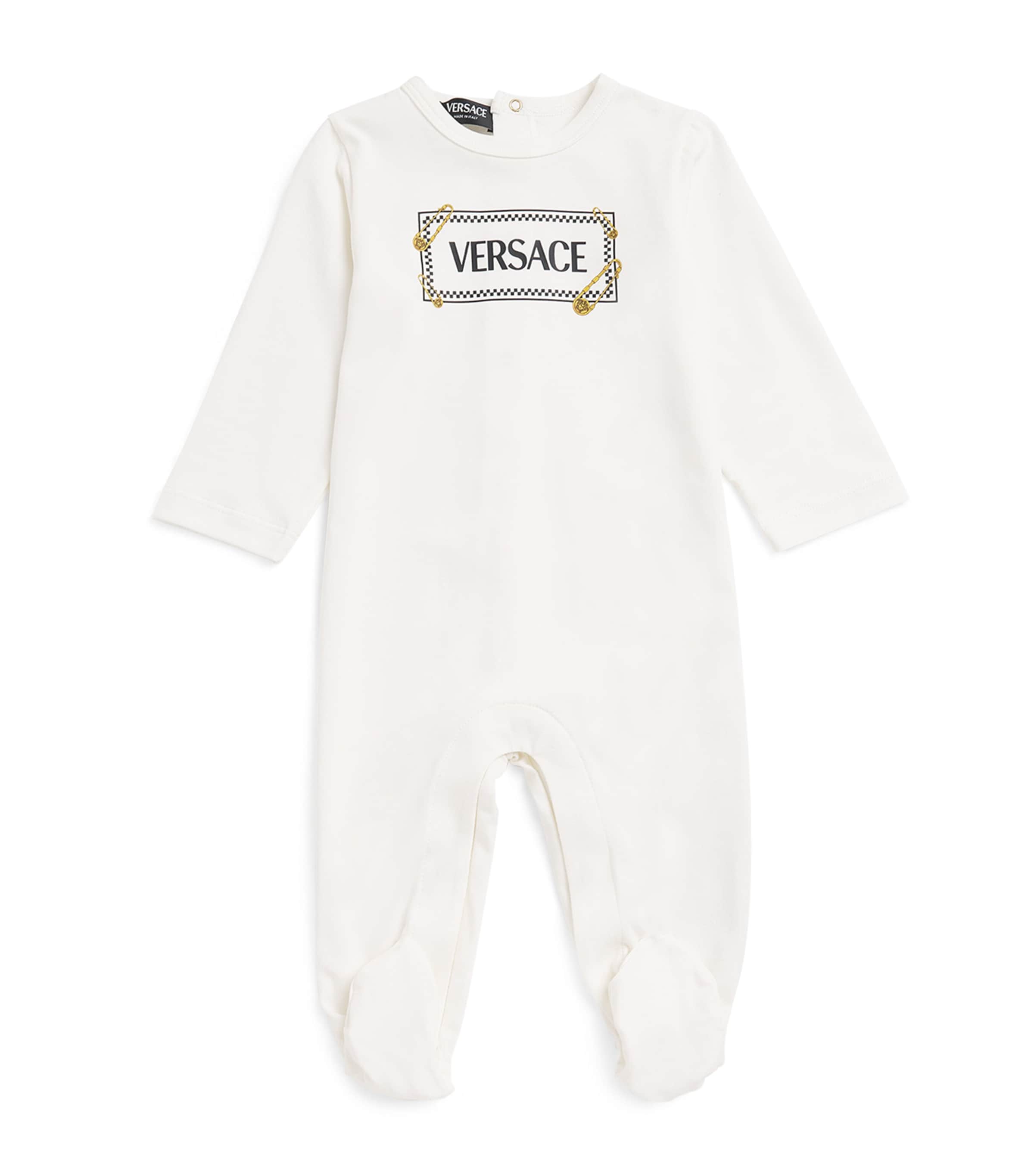 Versace Cotton-blend Logo All-in-one In White