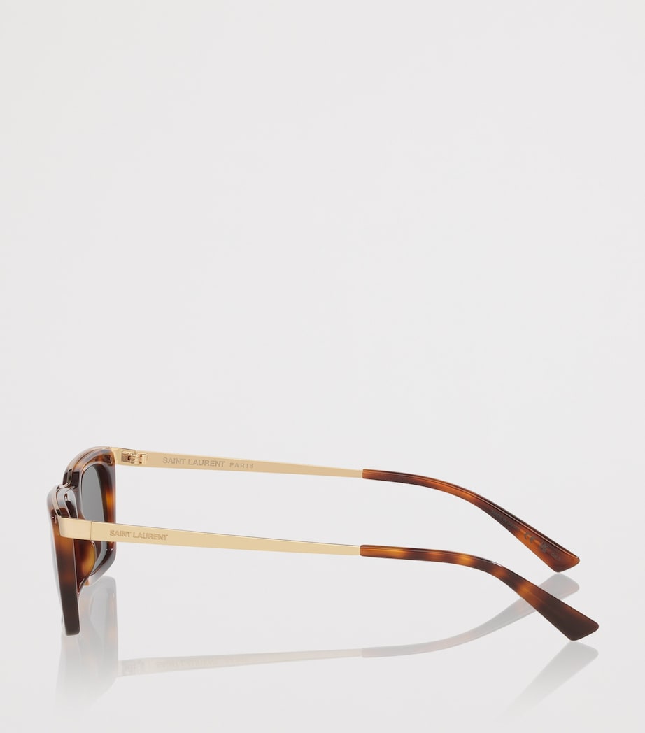 Saint Laurent Acetate Rectangle Sunglasses Image 3