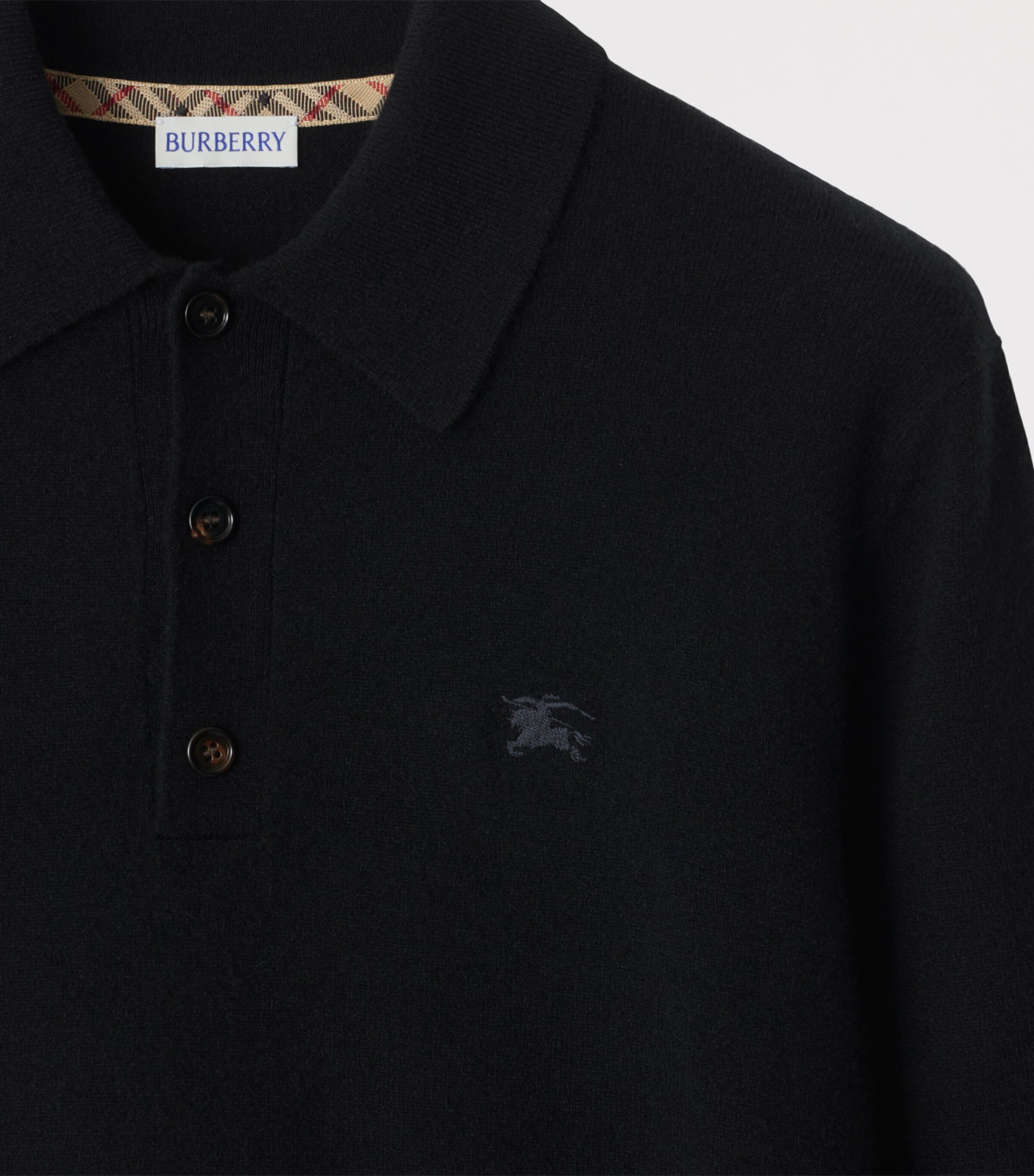 Cashmere EKD Polo Shirt BLACK Image 5