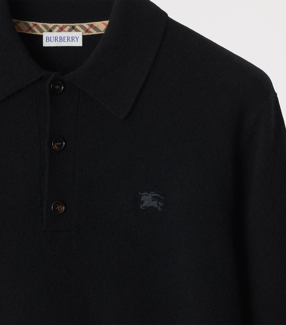 Cashmere EKD Polo Shirt BLACK Image 5