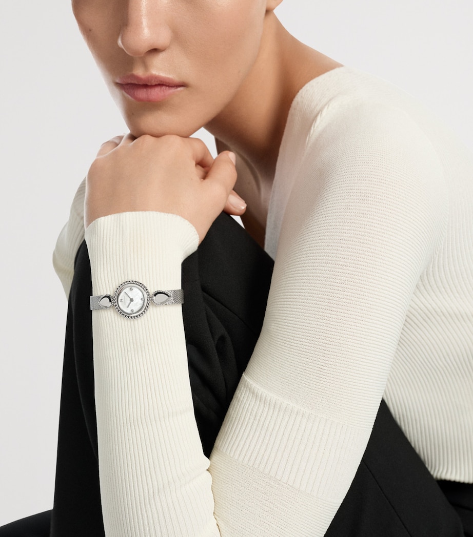 Boucheron Stainless Steel and Diamond Serpent Bohème Watch 23mm Steel Image 2