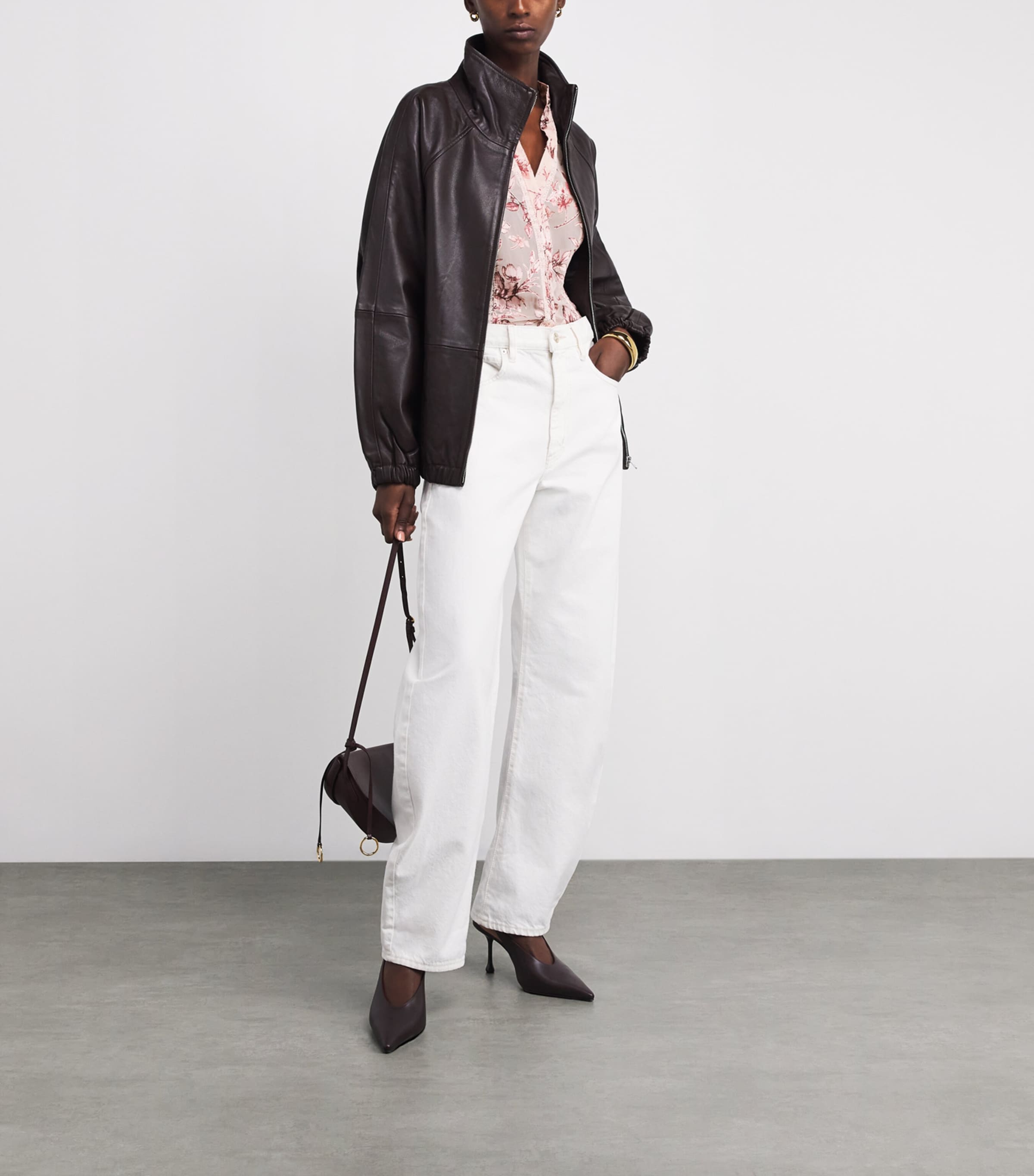 Floral Arlette Blouse J667MYSTCGRDN EN RSE Image 2