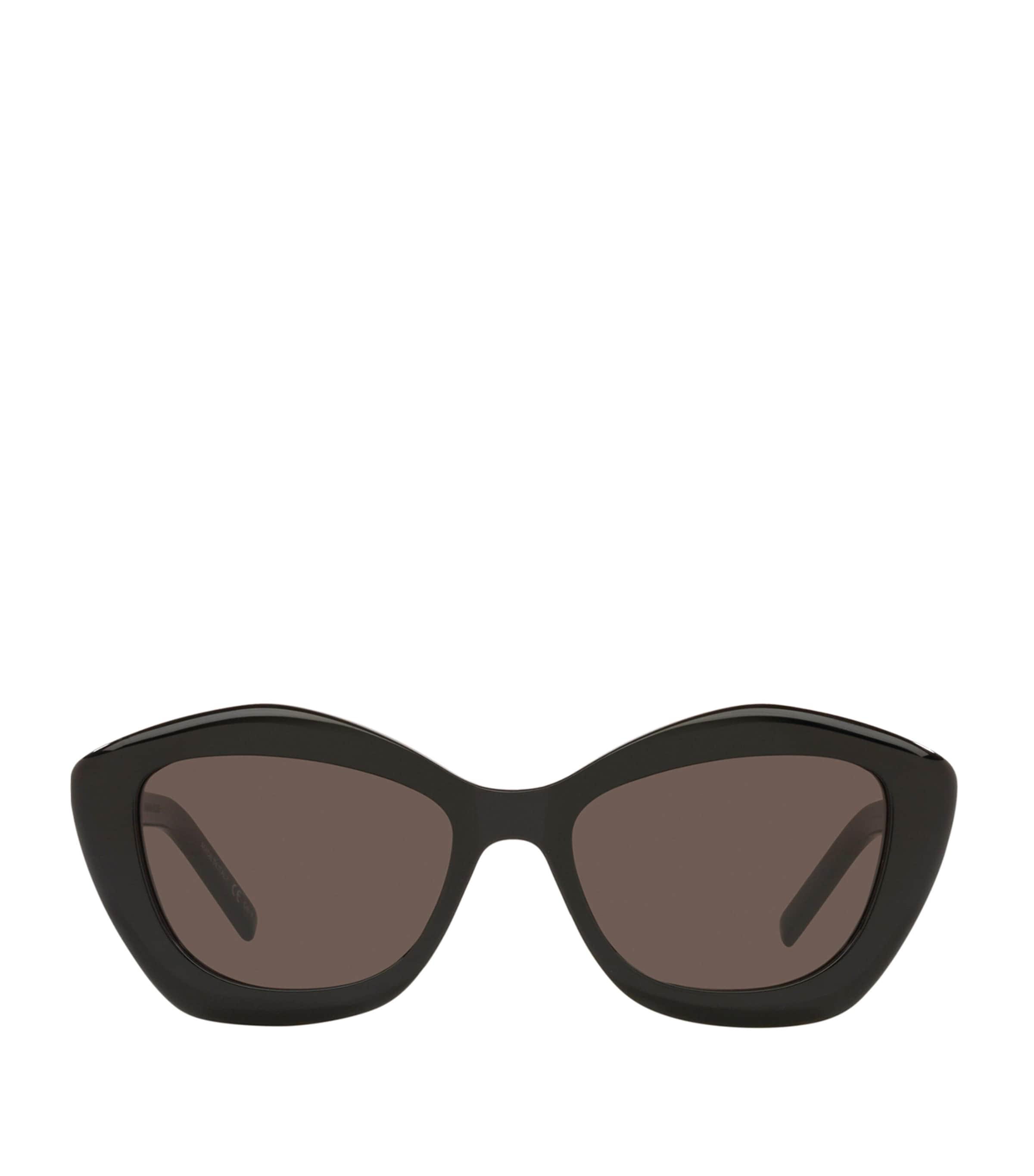 Saint Laurent Cat Eye Sunglasses In Black