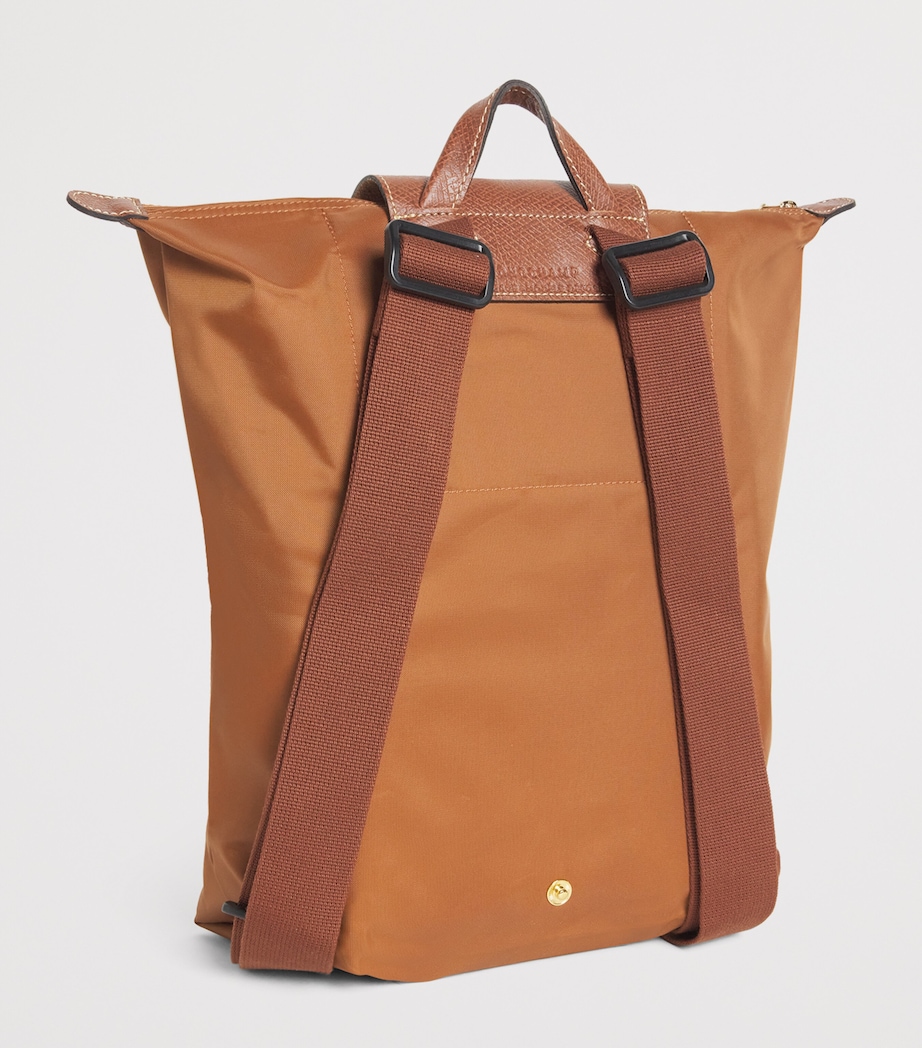 Medium Le Pliage Original Backpack 504 COGNAC Image 3