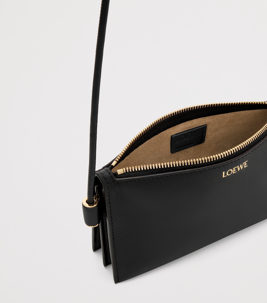 Leather Joya Pouch BLACK Image 6