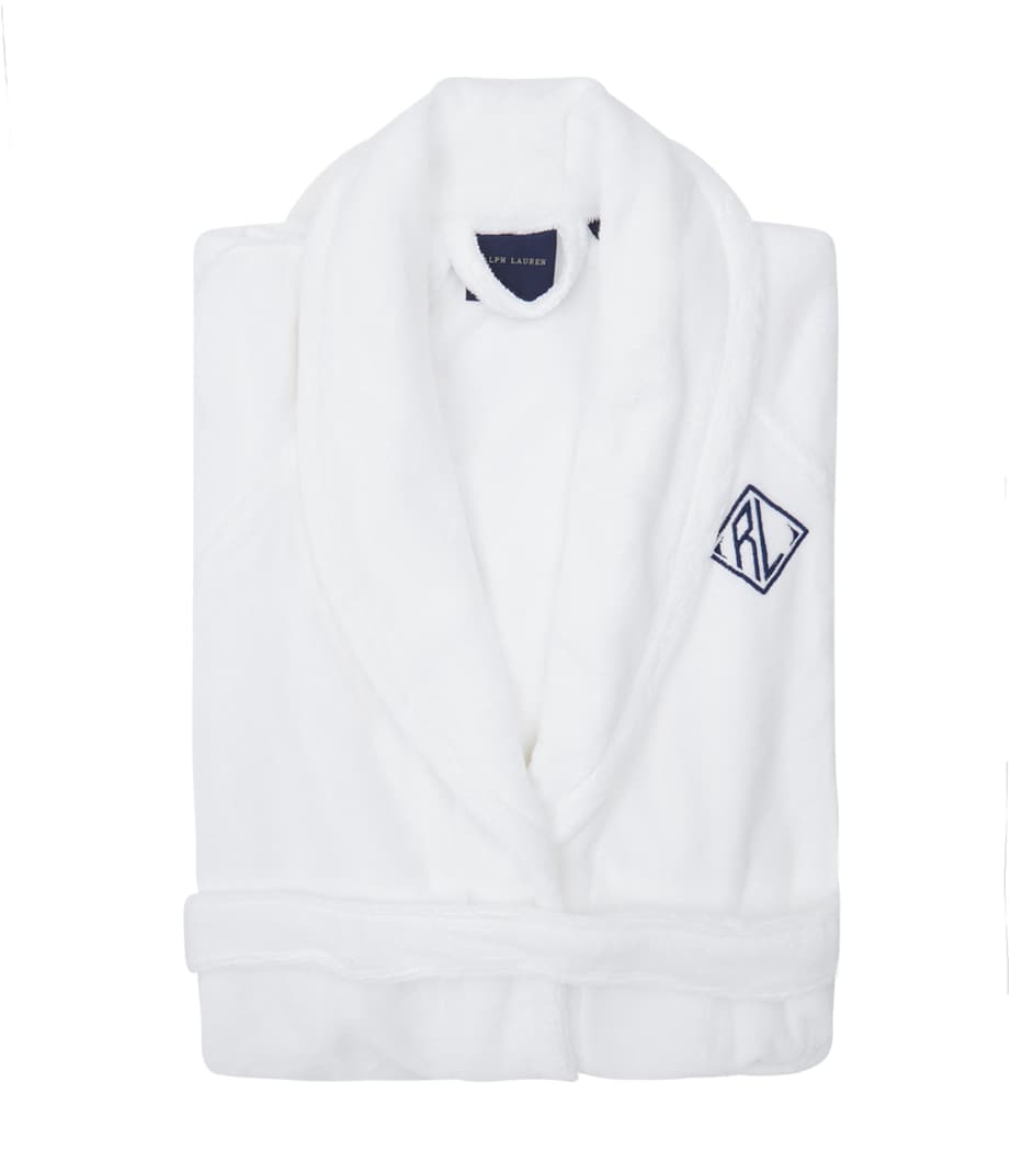 Langdon Bath Robe WHITE Image 2