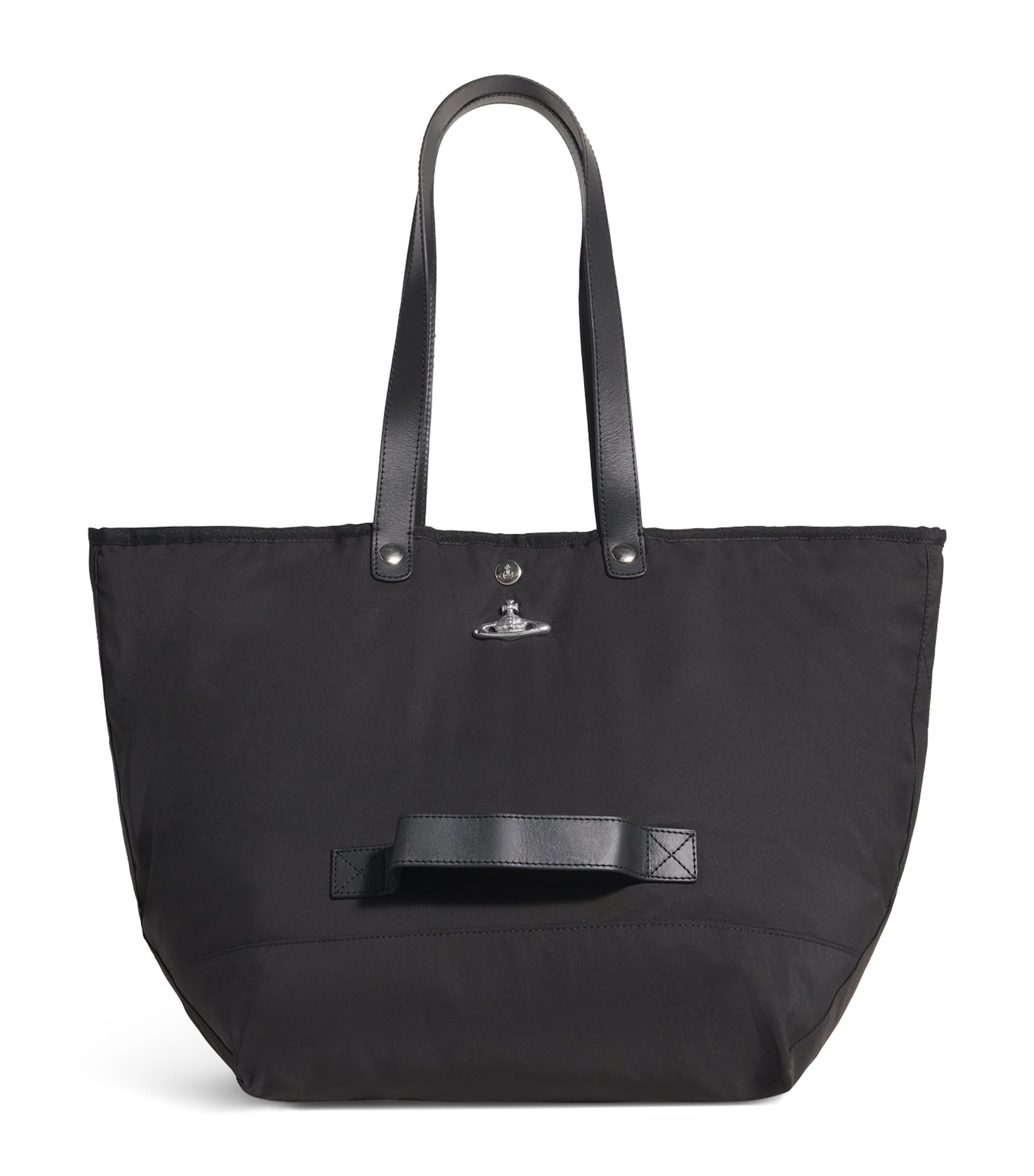 Vivienne Westwood Large Utility Tote Bag In Black