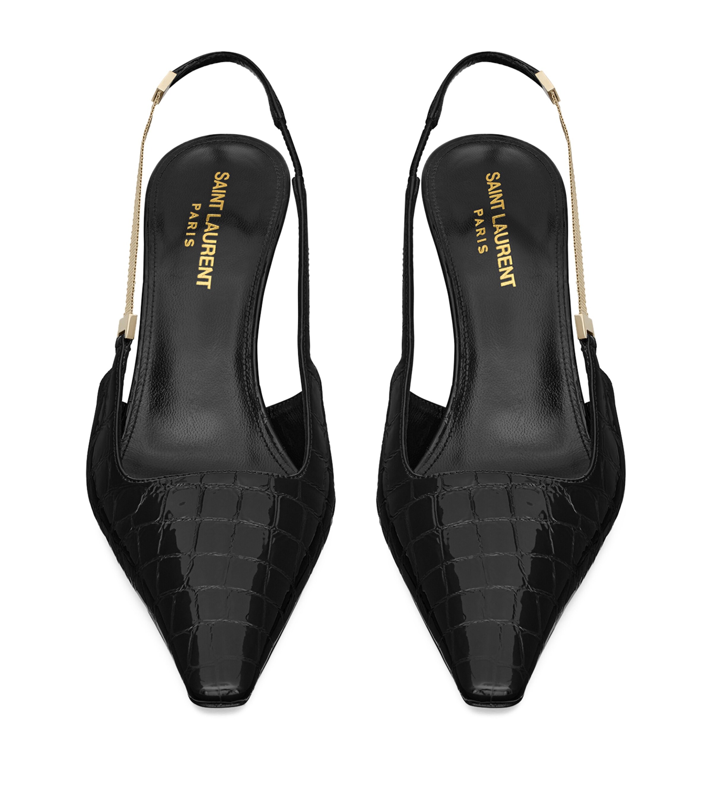 Leather Aston Slingback Pumps 75 1000 Image 4