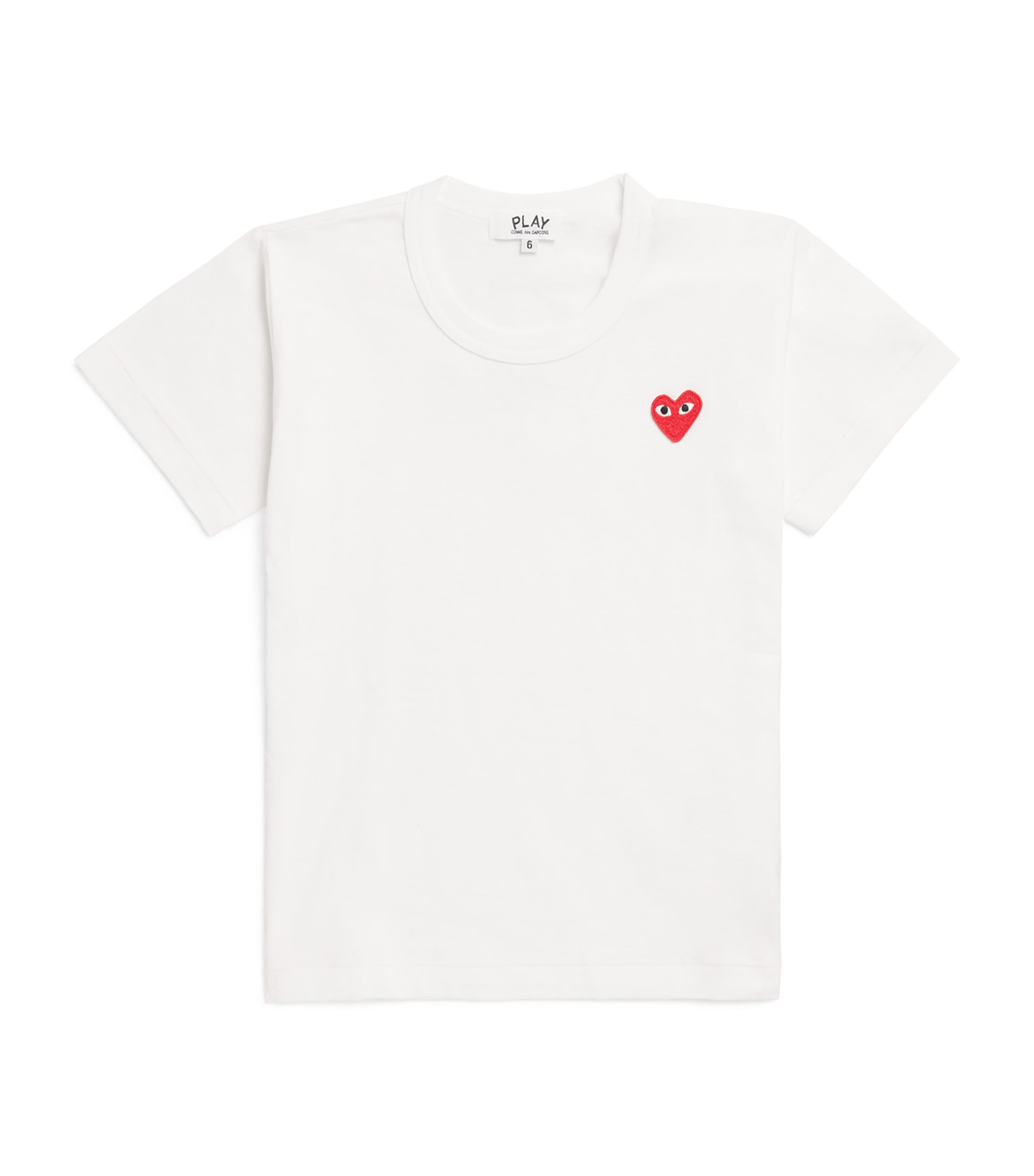 Comme Des Garçons Cotton Heart Logo T-Shirt (2-6 Years) Image 1