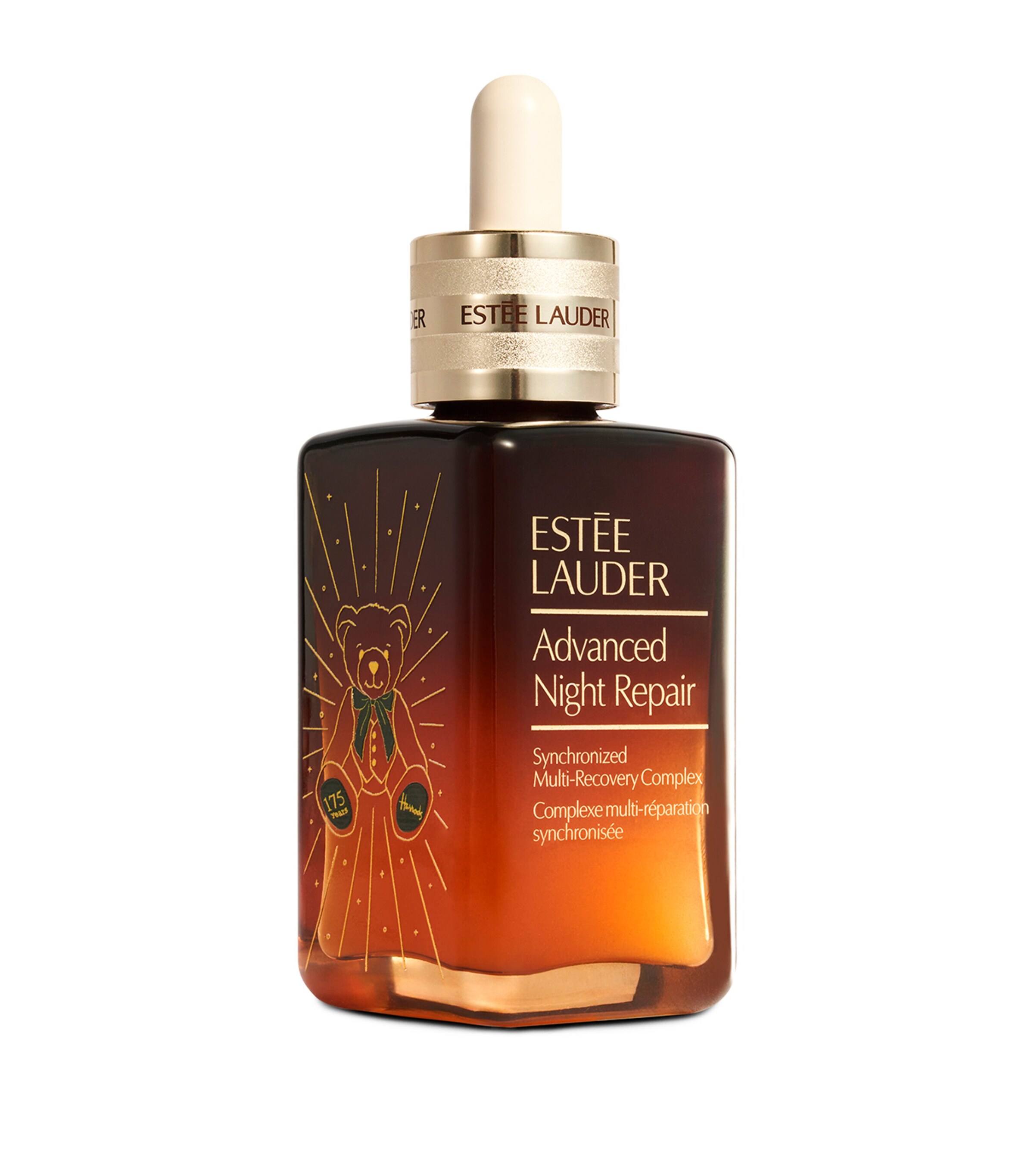 Estée Lauder x Harrods Engraved Advanced Night Repair Serum Synchronized Multi Recovery Complex Serum (75ml) Image 1