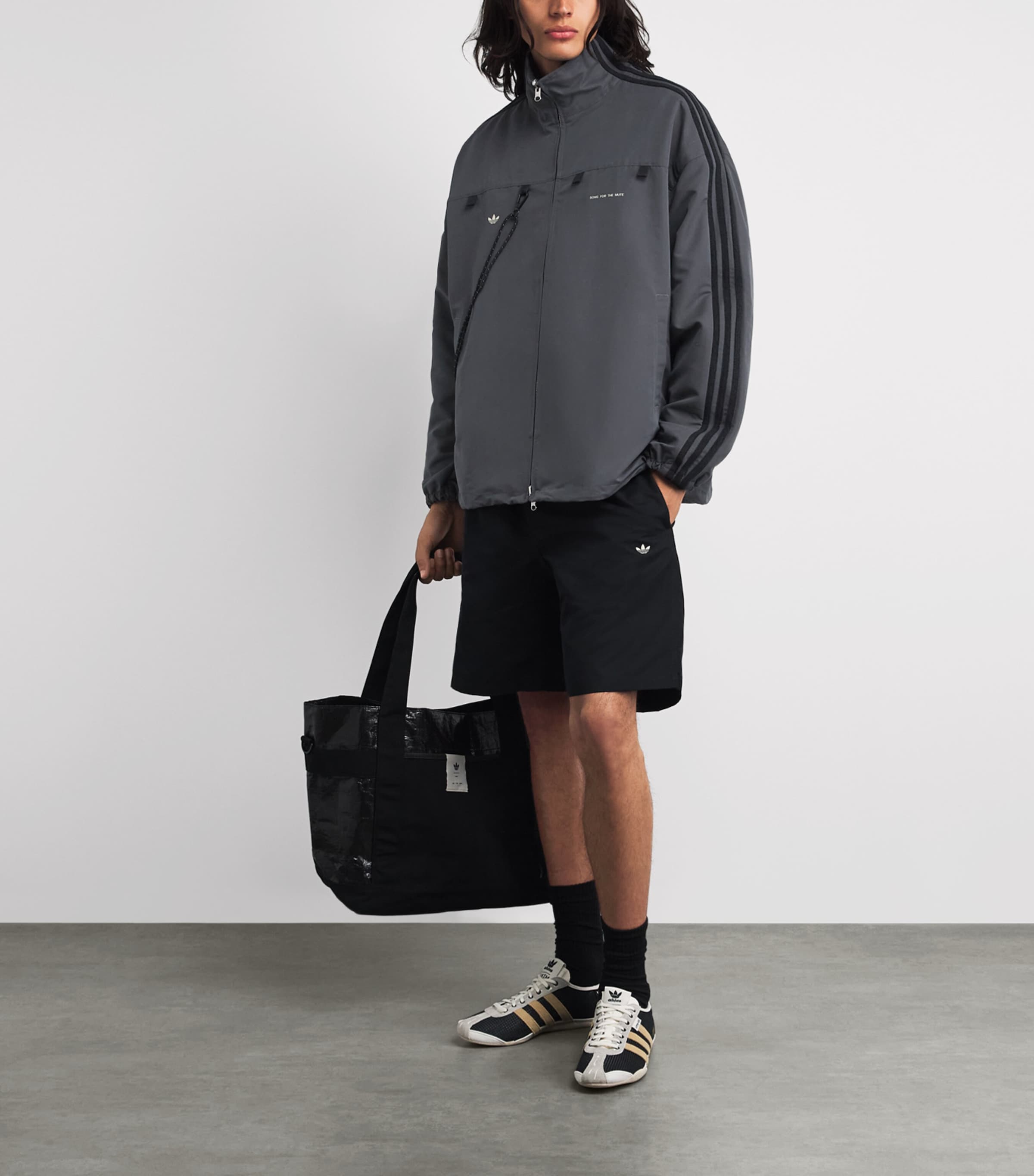 adidas Grey x Song for the Mute Track Jacket | Harrods VE