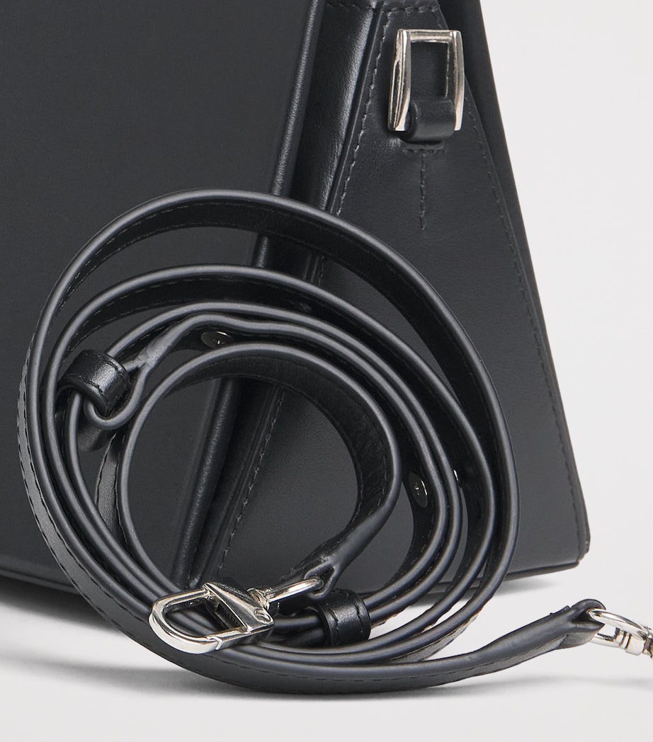 Talel Paris Medium Leather V2 Tote Bag Black Image 6