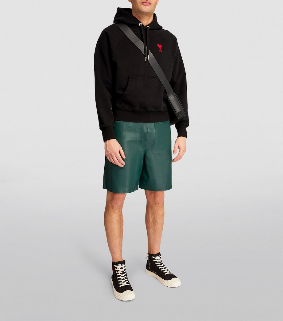AMI Paris Mens Ami de Coeur Hoodie Image 2