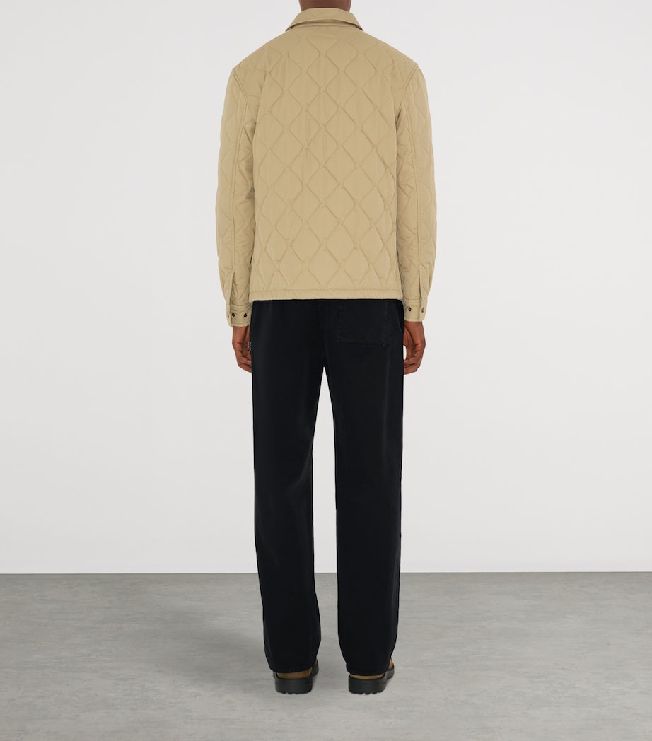 Gabardine Quilted Overshirt HAMPER Image 4