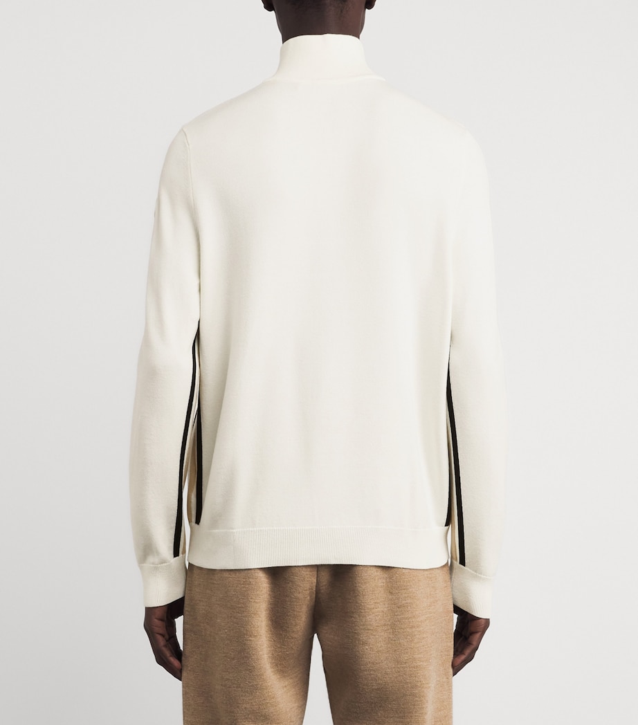 Half-Zip Natom Sweater 9025 NEIGE/BEIGE Image 4